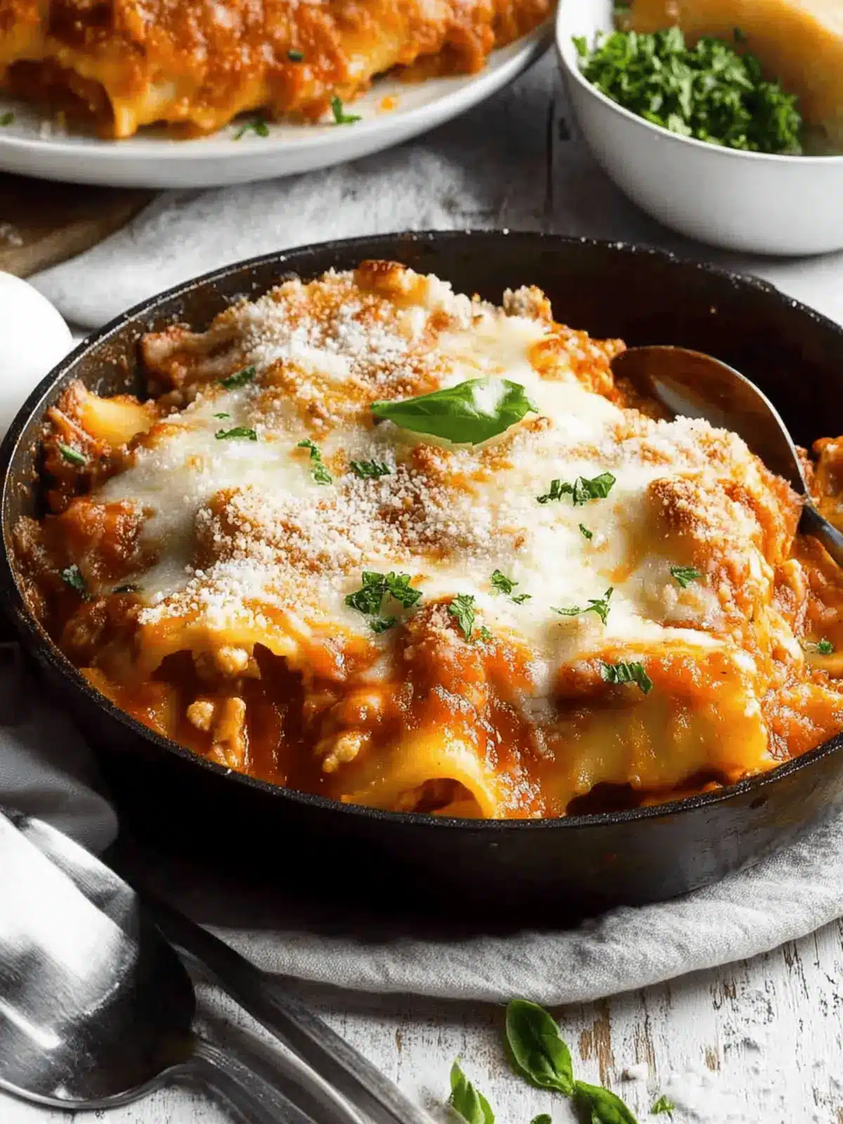 Skillet Lasagna