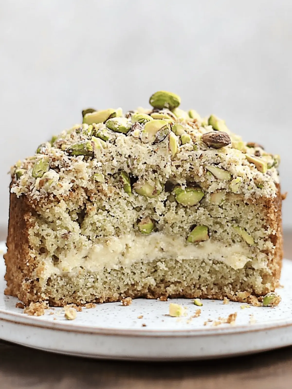 Decadent Pistachio Coffee Cake with a Creamy Twist 3 Pistachio Coffee Cake
