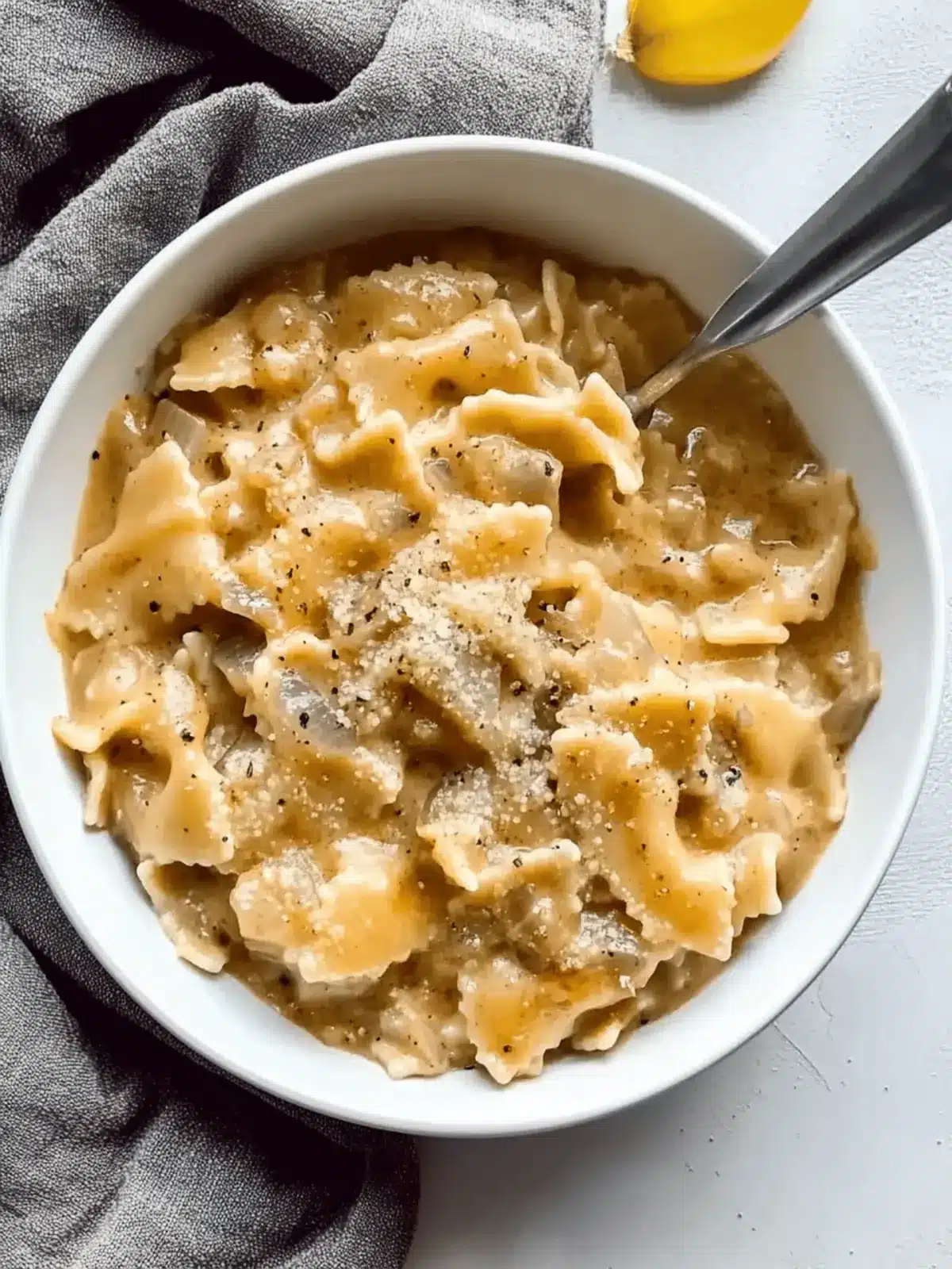 Creamy French Onion Pasta: A Cozy Comfort Food Delight 4 Creamy French Onion Pasta: A Cozy Comfort Food Delight