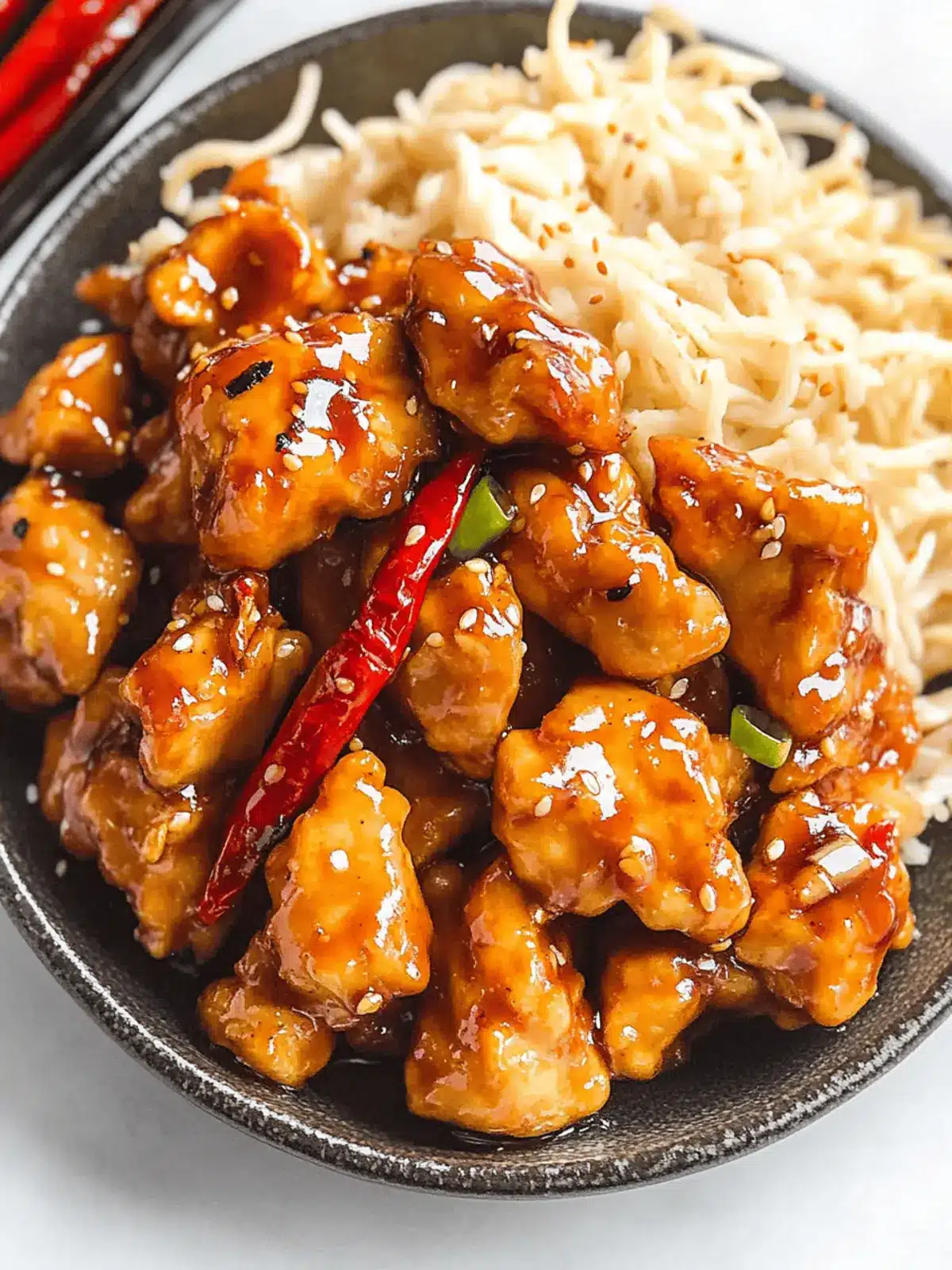 Hot Orange Chicken Panda Express Style You'll Love at Home 4 Hot Orange Chicken Panda Express