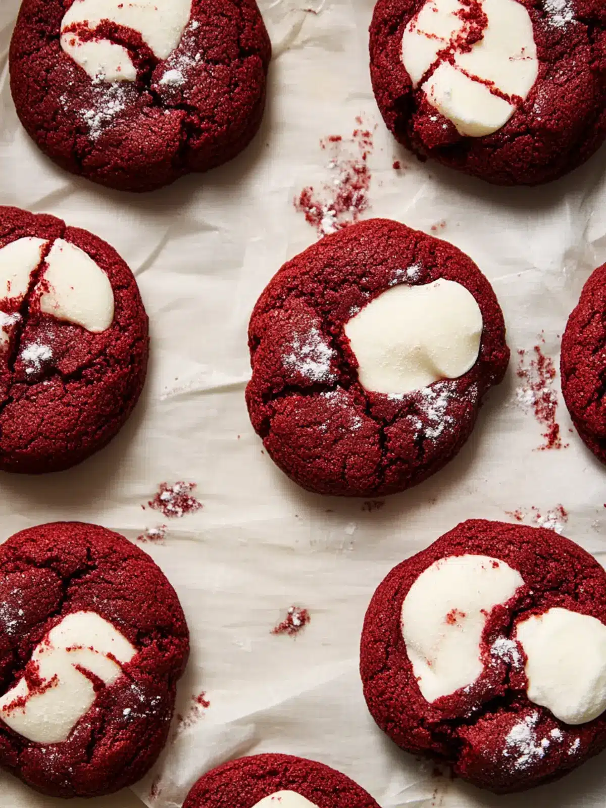 Irresistible Red Velvet Marshmallow Cookies You ll Adore 2 Red Velvet Marshmallow Cookies