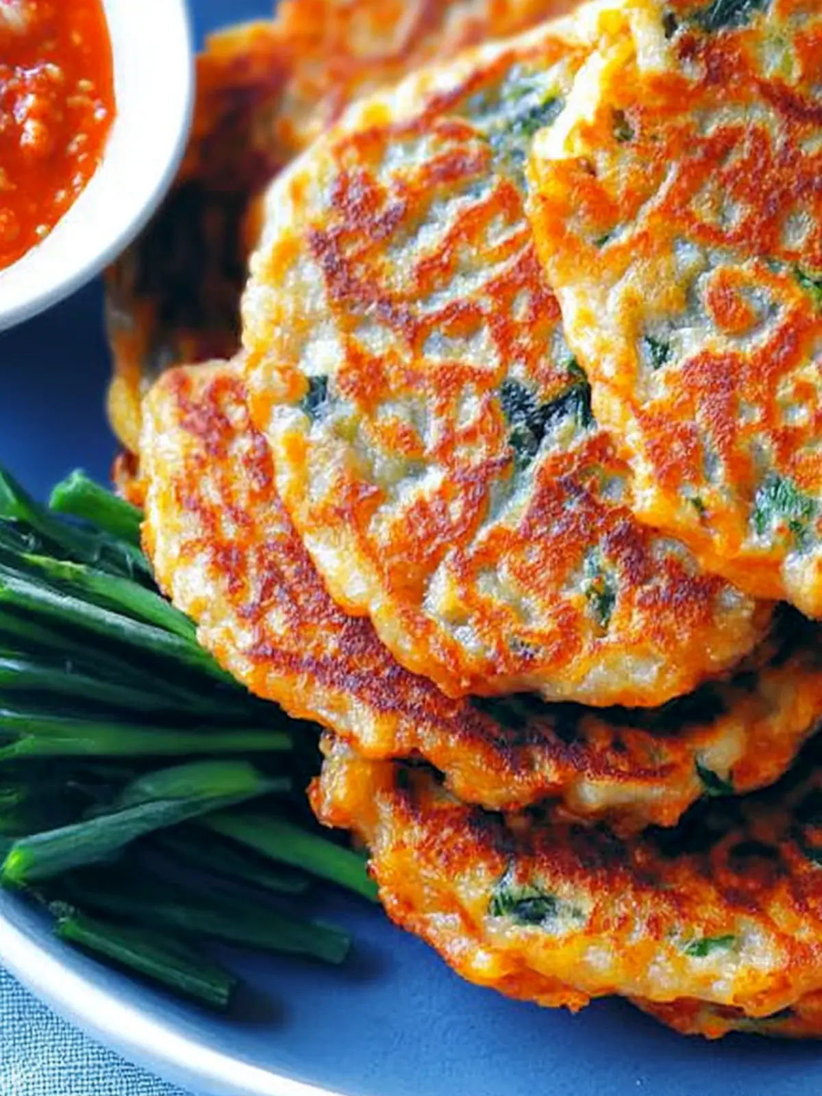 Crispy Kimchi Pancakes