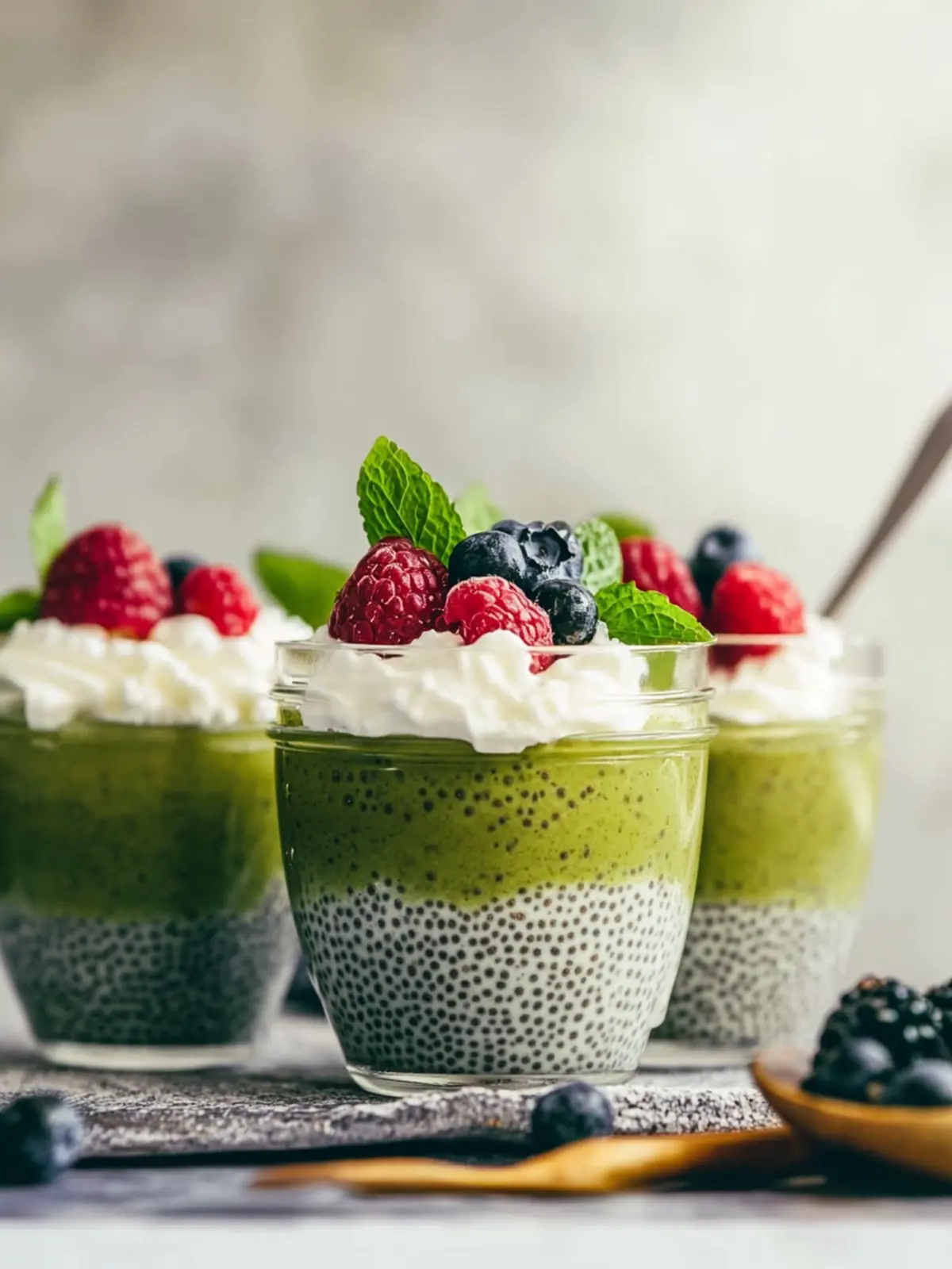 Matcha Chia Pudding