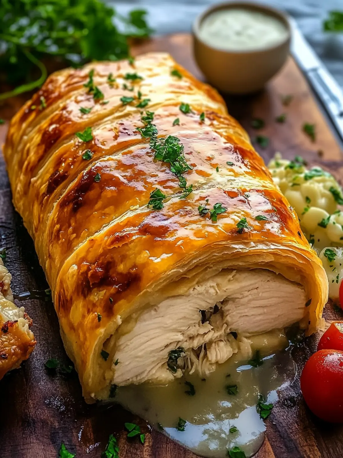 Chicken Wellington
