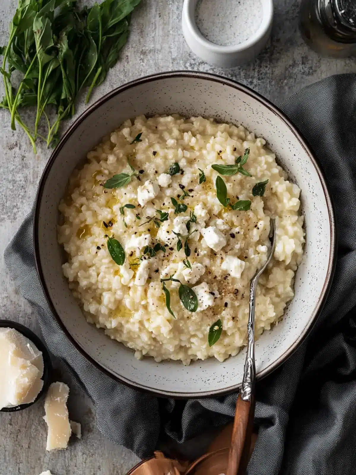 Goat Cheese Risotto