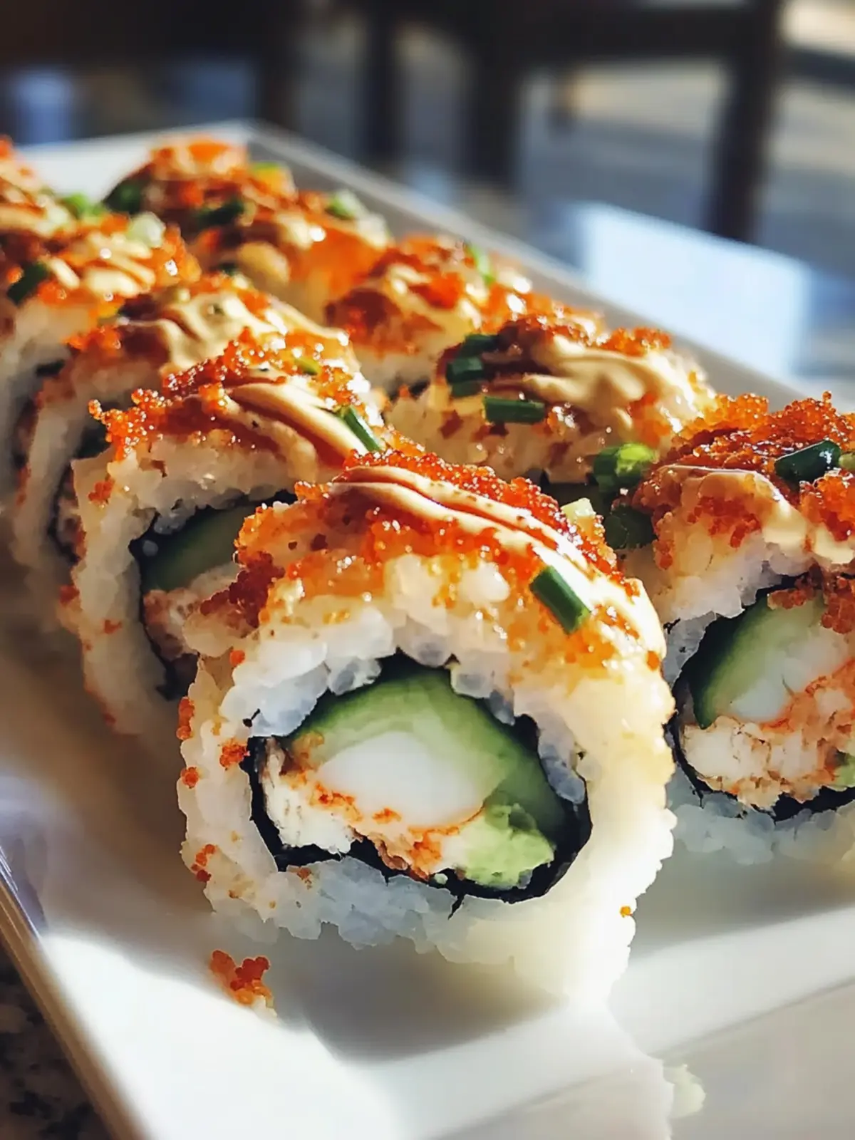 Spicy crab roll