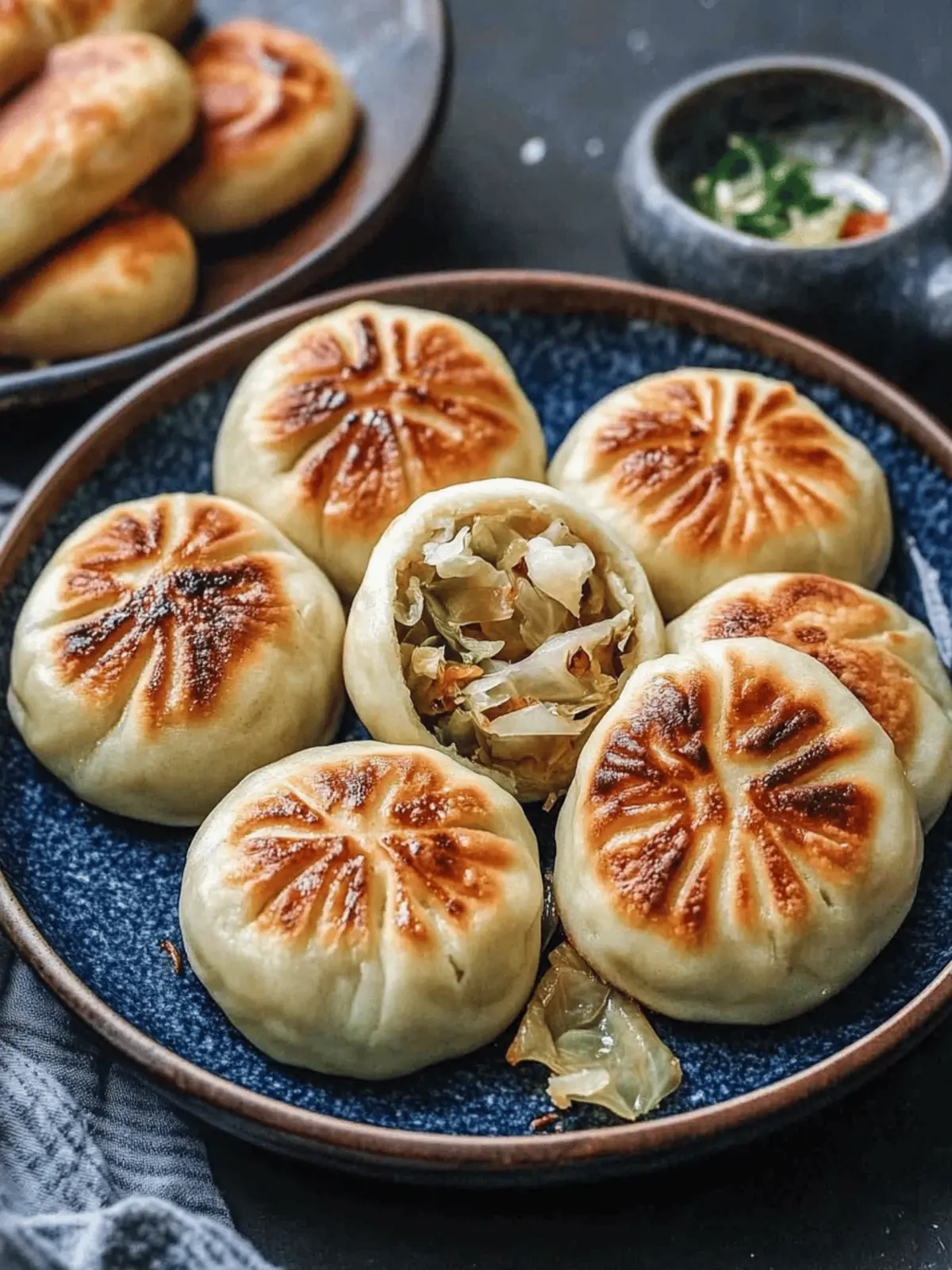 Delicious Pan-Fried Cabbage and Noodle Buns You ll Love 3 Pan-Fried Cabbage and Noodle Buns