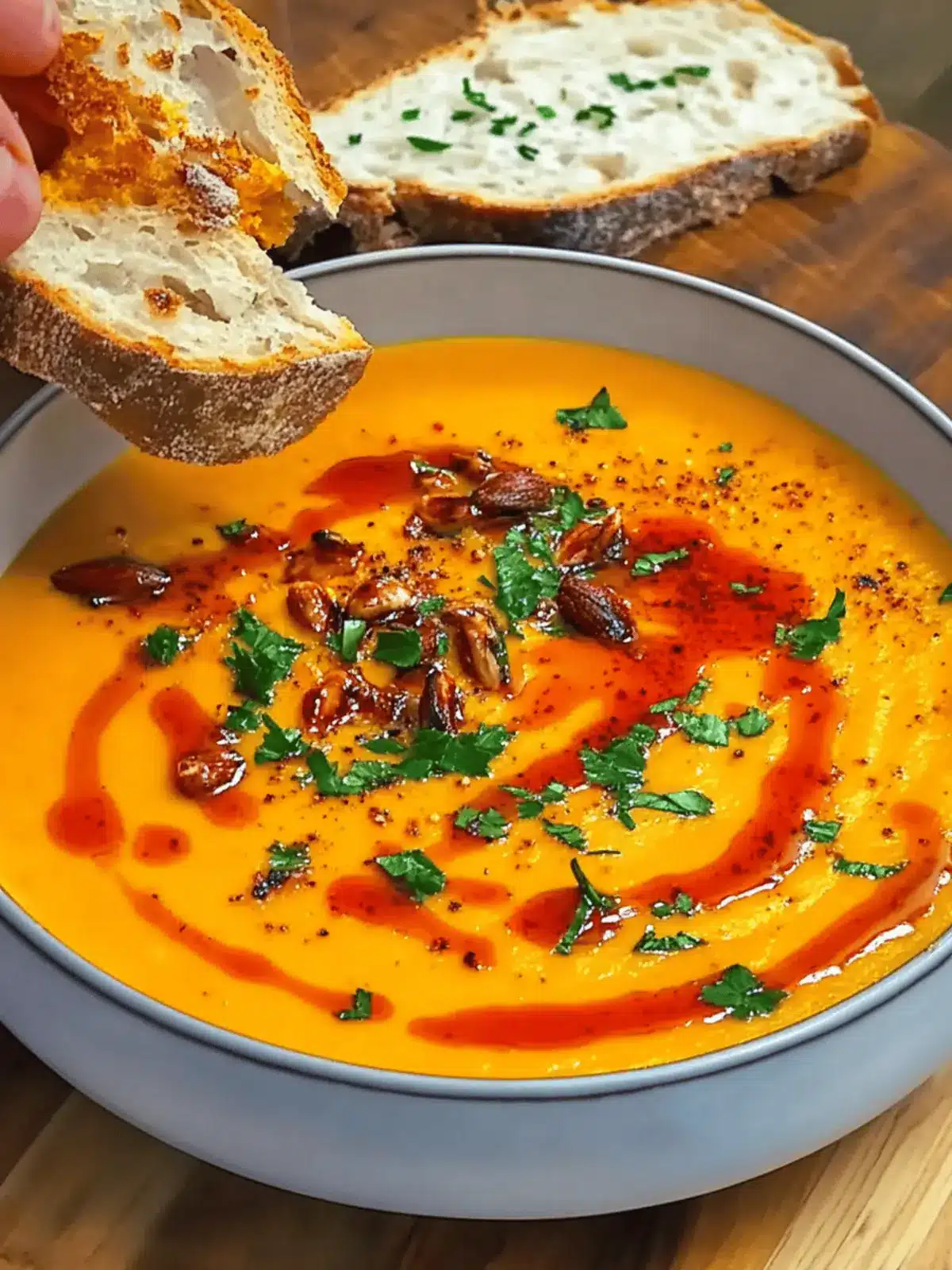 Creamy Roasted Butternut Squash Soup You ll Love This Fall 4 Roasted Butternut Squash Soup