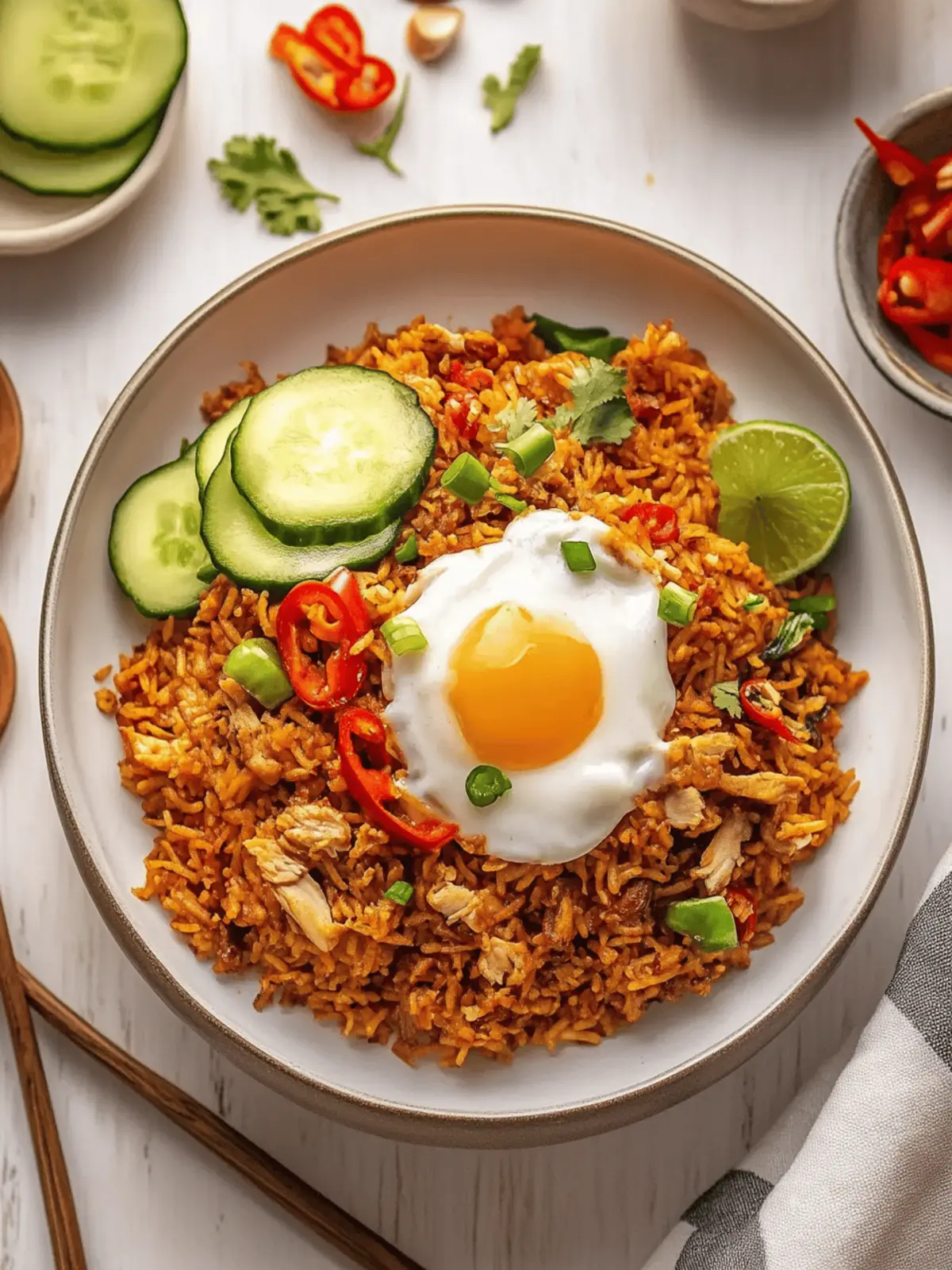 Delicious Nasi Goreng: Your New Favorite Homemade Comfort! 2 Nasi Goreng