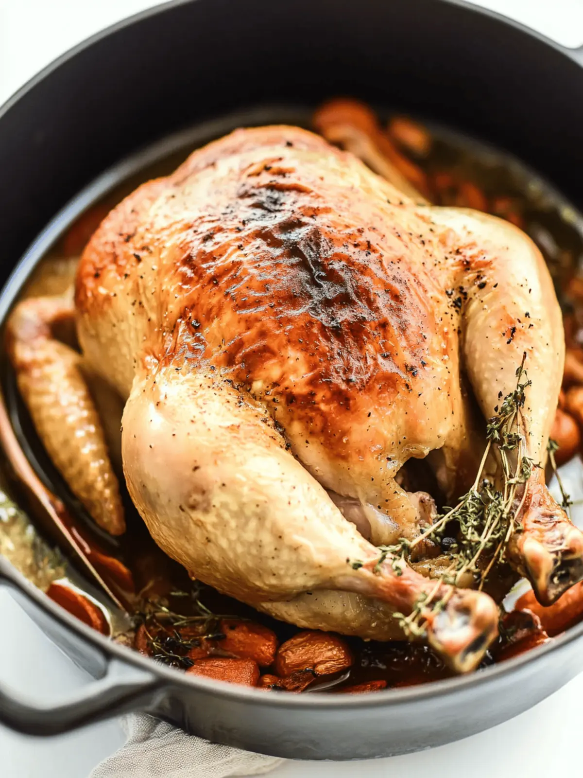 Delicious Simple Whole Roast Chicken for Whole30 & Paleo Lovers 4 Simple Whole Roast Chicken (Whole30 & Paleo)