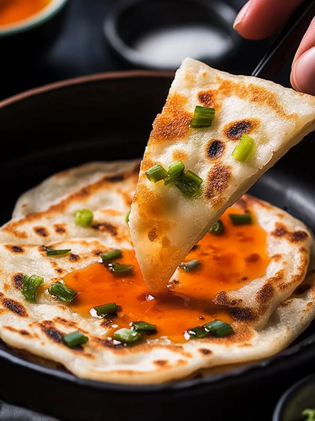 Chinese Spring Onion Pancakes