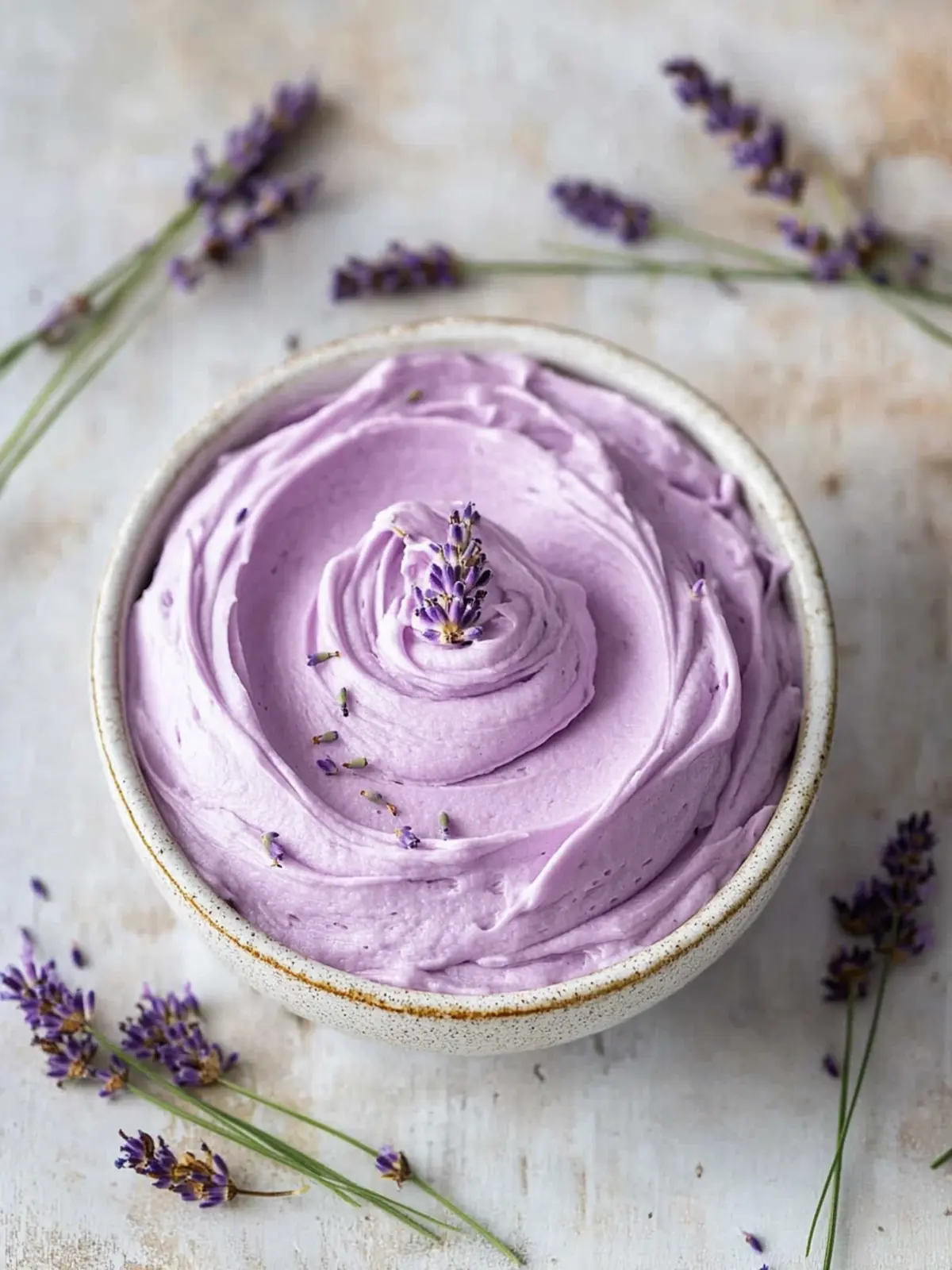 Lavender Buttercream Frosting