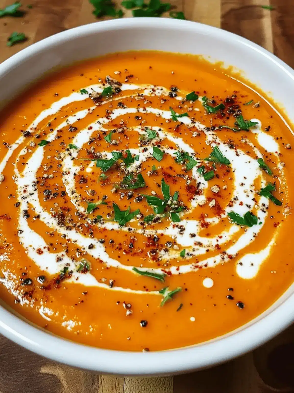 Roasted Sweet Potato Soup