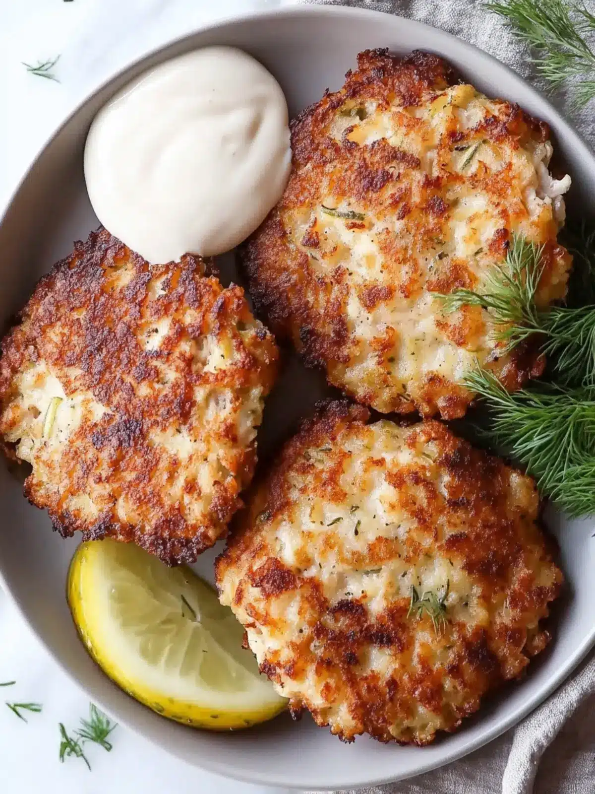 Dill Pickle Chicken Fritters