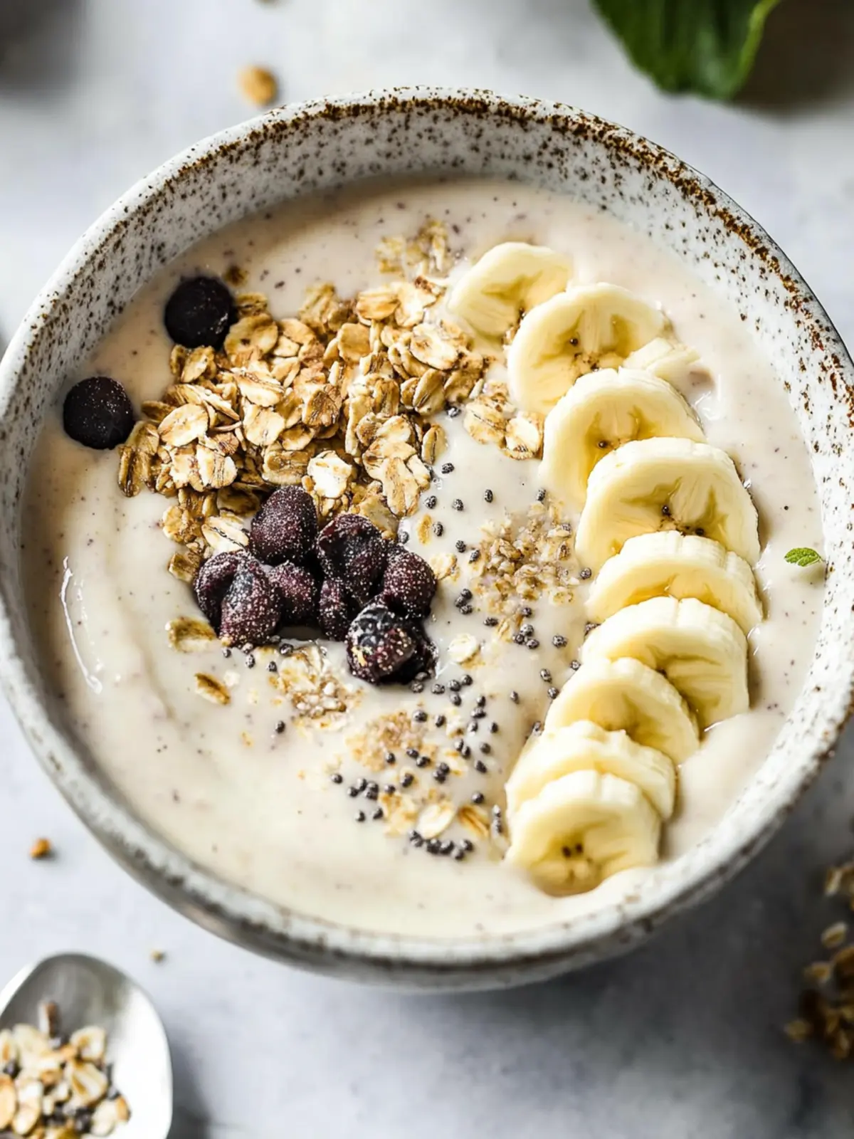 banana smoothie bowl