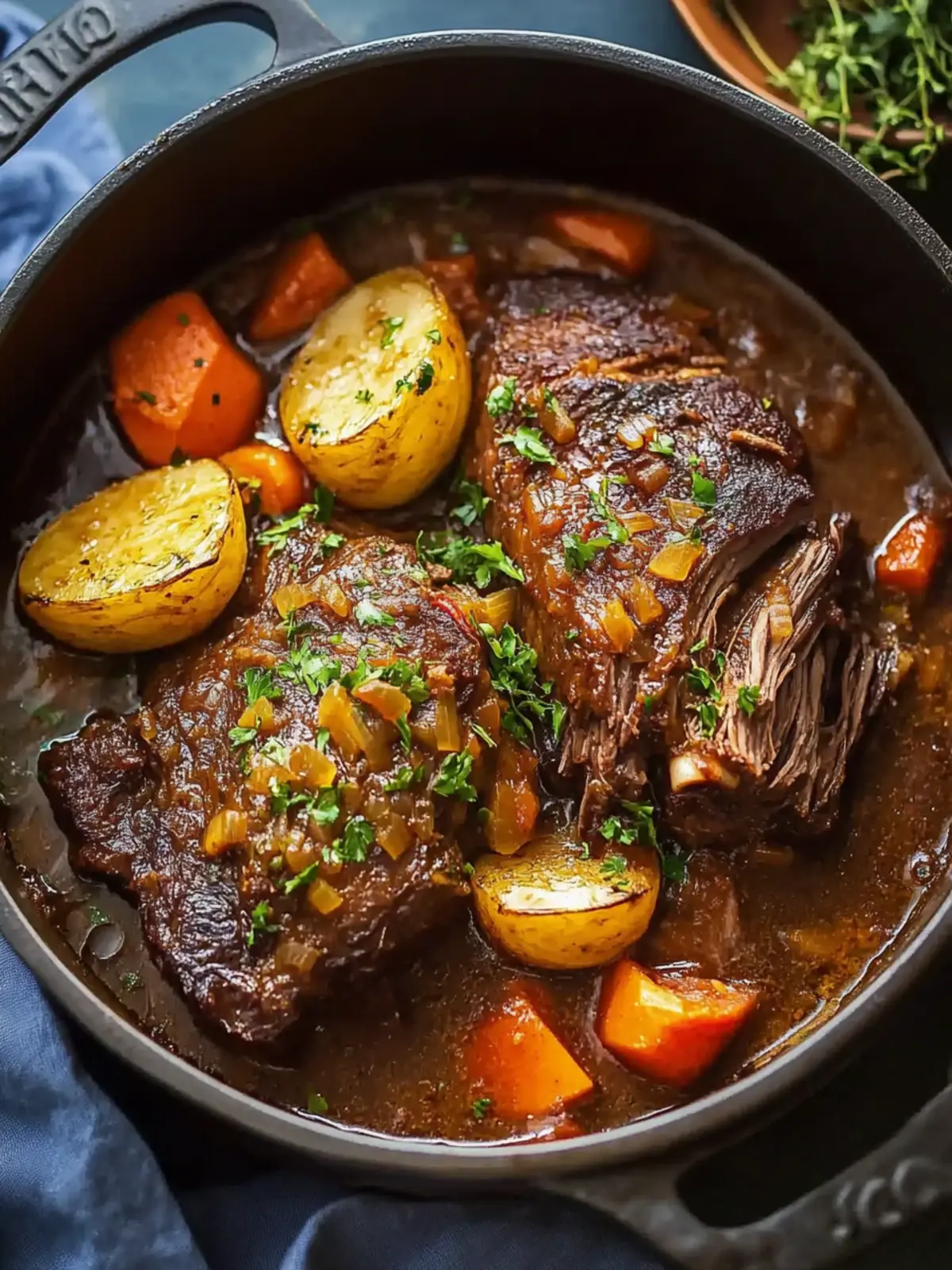 Melt-in-Your-Mouth Tender Jamaican Pot Roast Recipe 3 Tender Jamaican Pot Roast