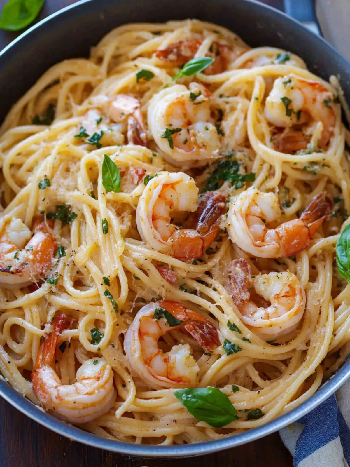 Tuscan Shrimp Pasta Recipe