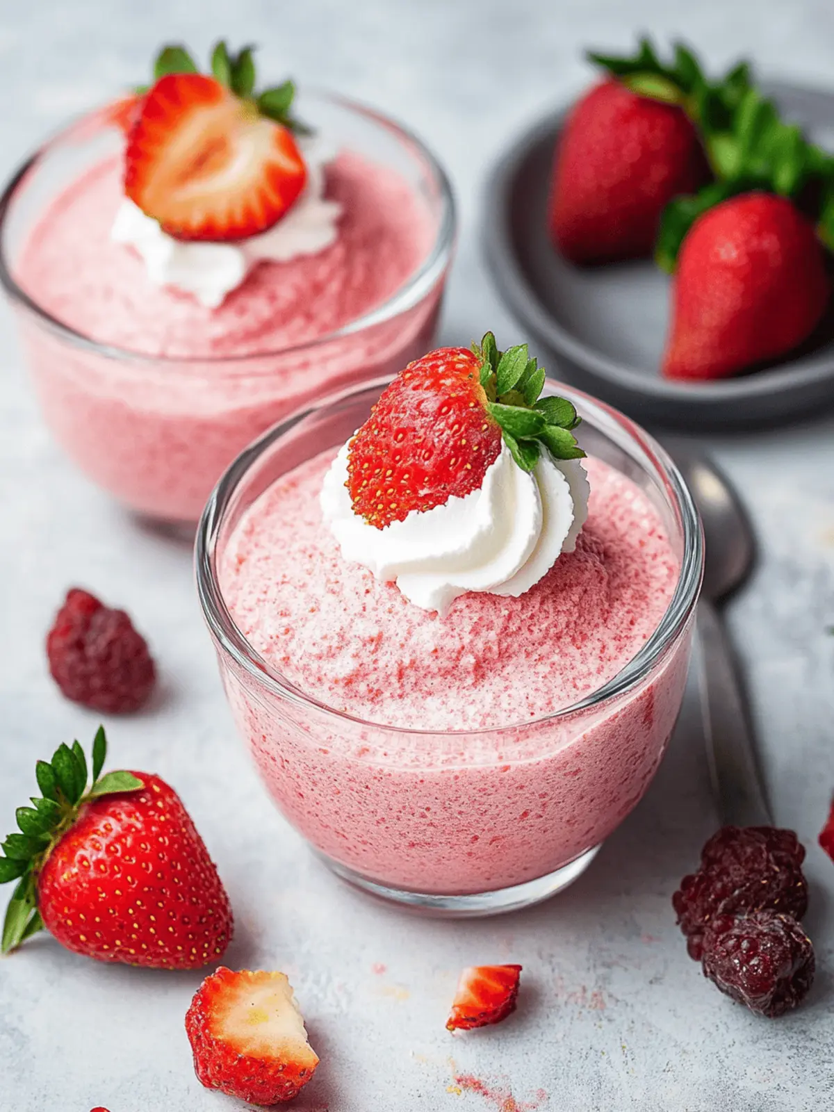 Light and Airy Strawberry Aquafaba Mousse for Summer Bliss 4 Strawberry Aquafaba Mousse