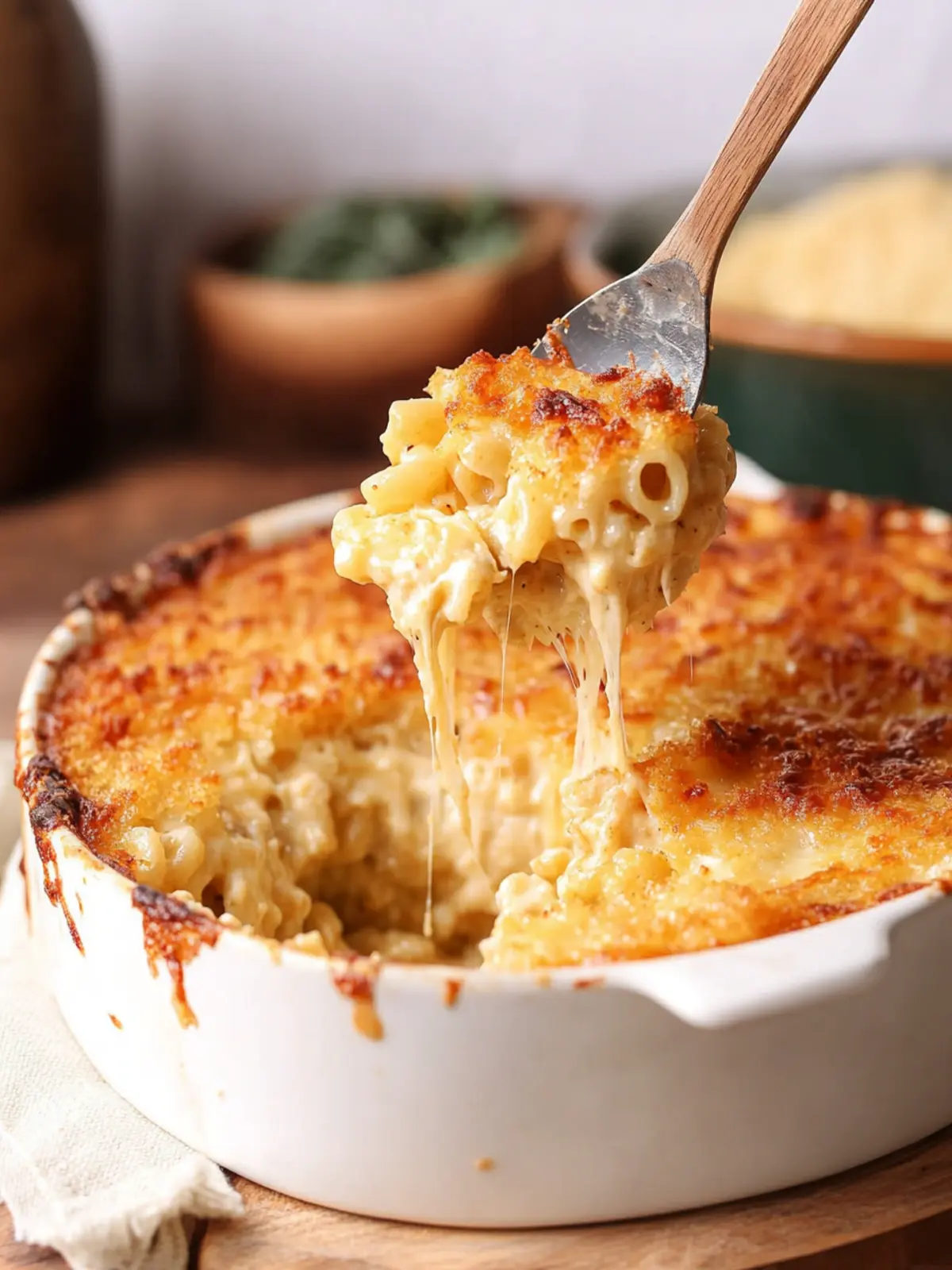 Creamy Southern Baked Mac and Cheese