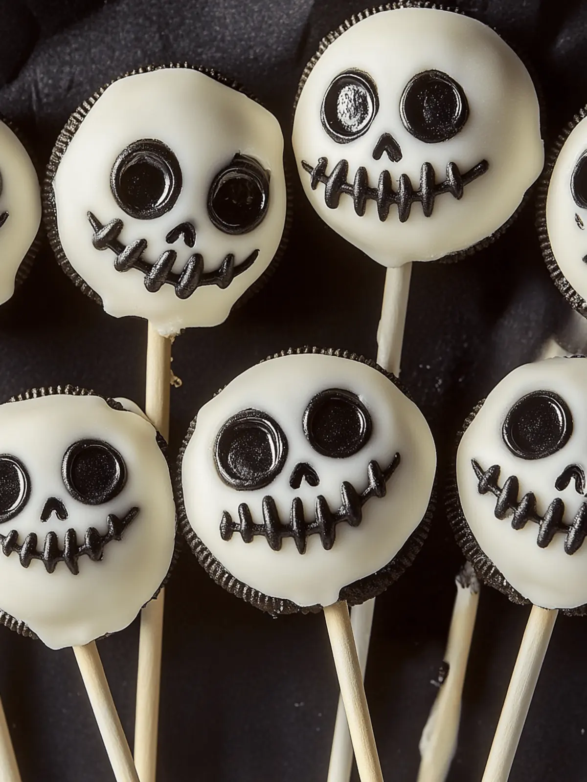 Jack Skellington Oreo Pops