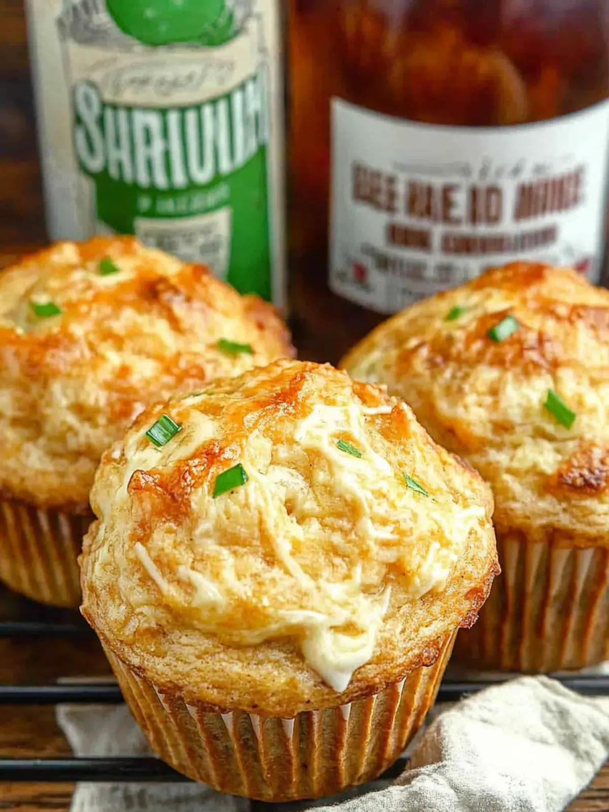 Beer Cheese Muffins