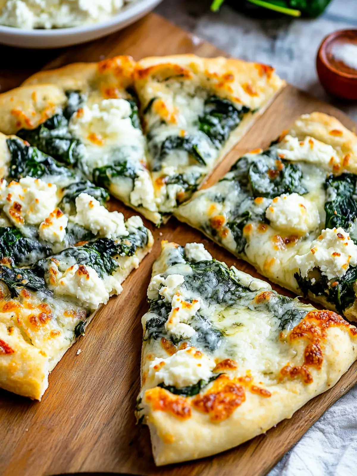 Spinach Pizza