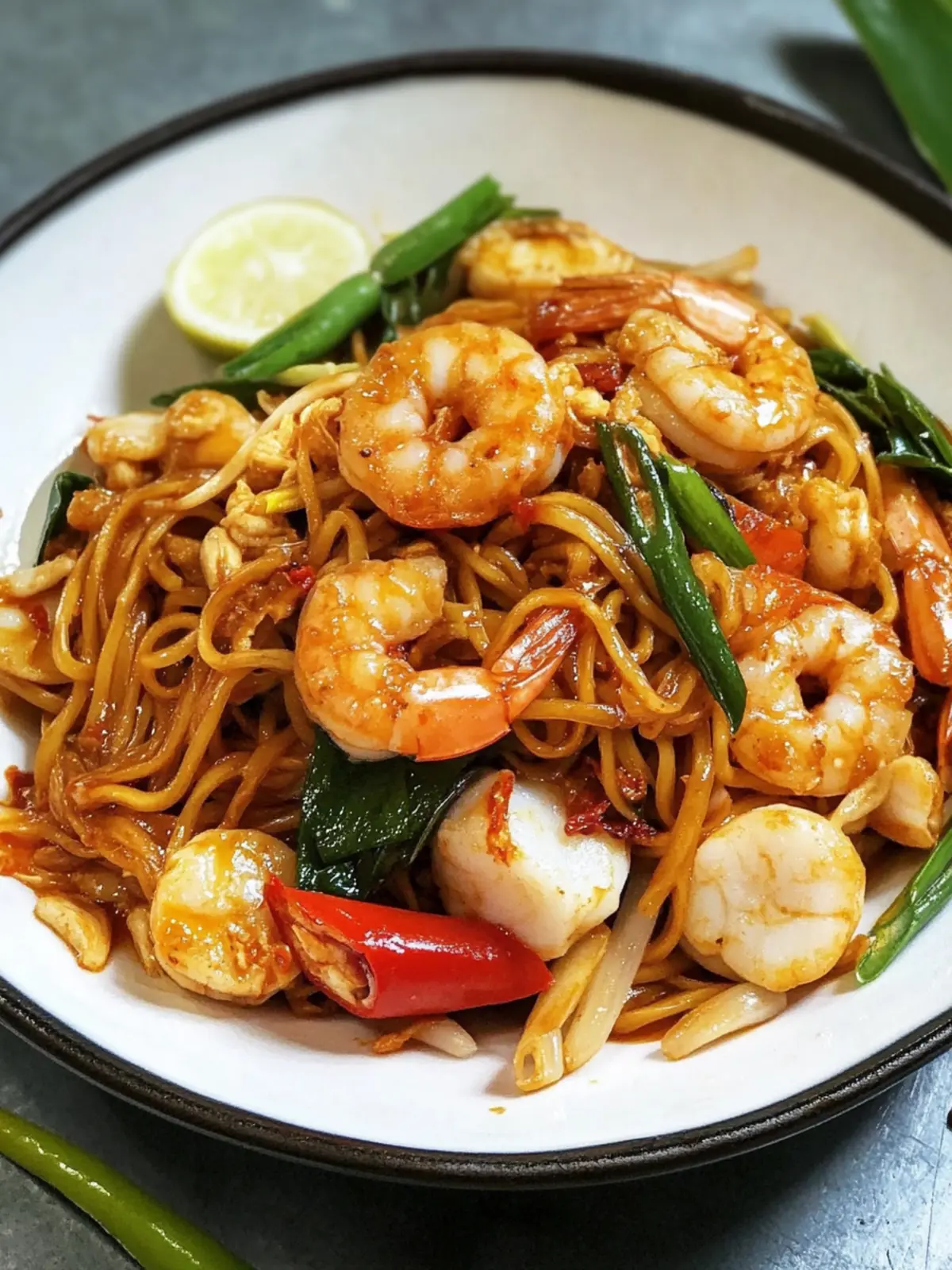 Seafood Mee Goreng by Amelia Renee Lim 
