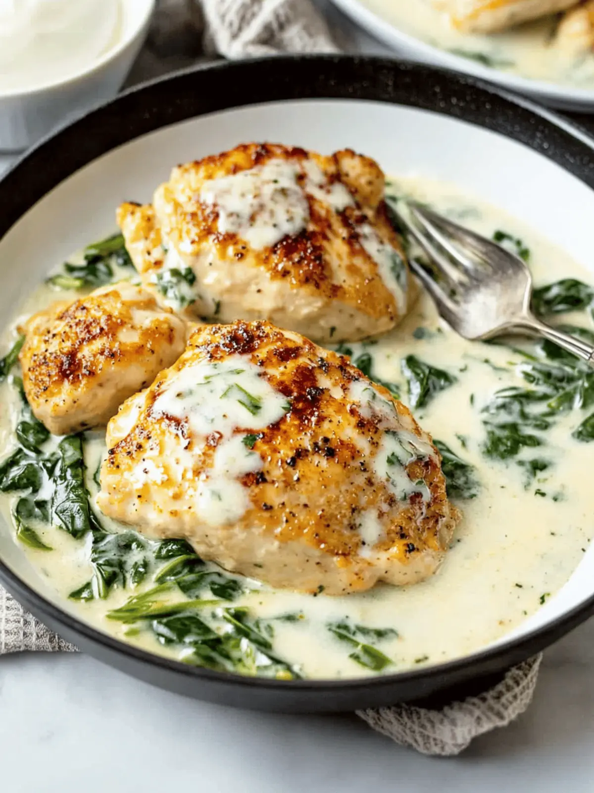 Chicken Florentine