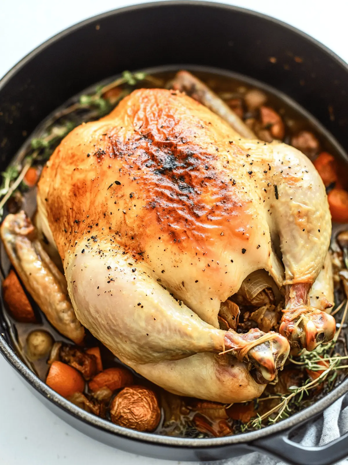 Delicious Simple Whole Roast Chicken for Whole30 & Paleo Lovers 3 Simple Whole Roast Chicken (Whole30 & Paleo)