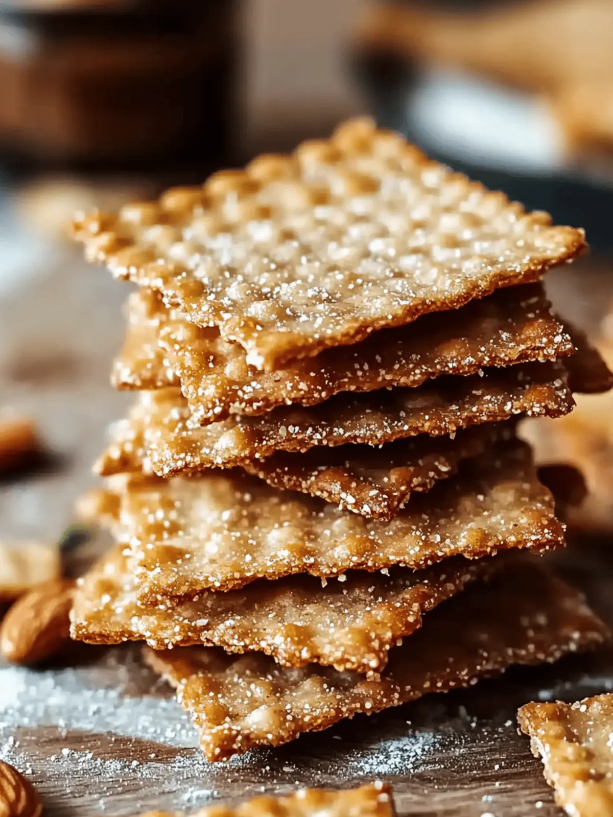 Crispy Keto Almond Flour Crackers for Guilt-Free Snacking 4 Crispy Keto Almond Flour Crackers