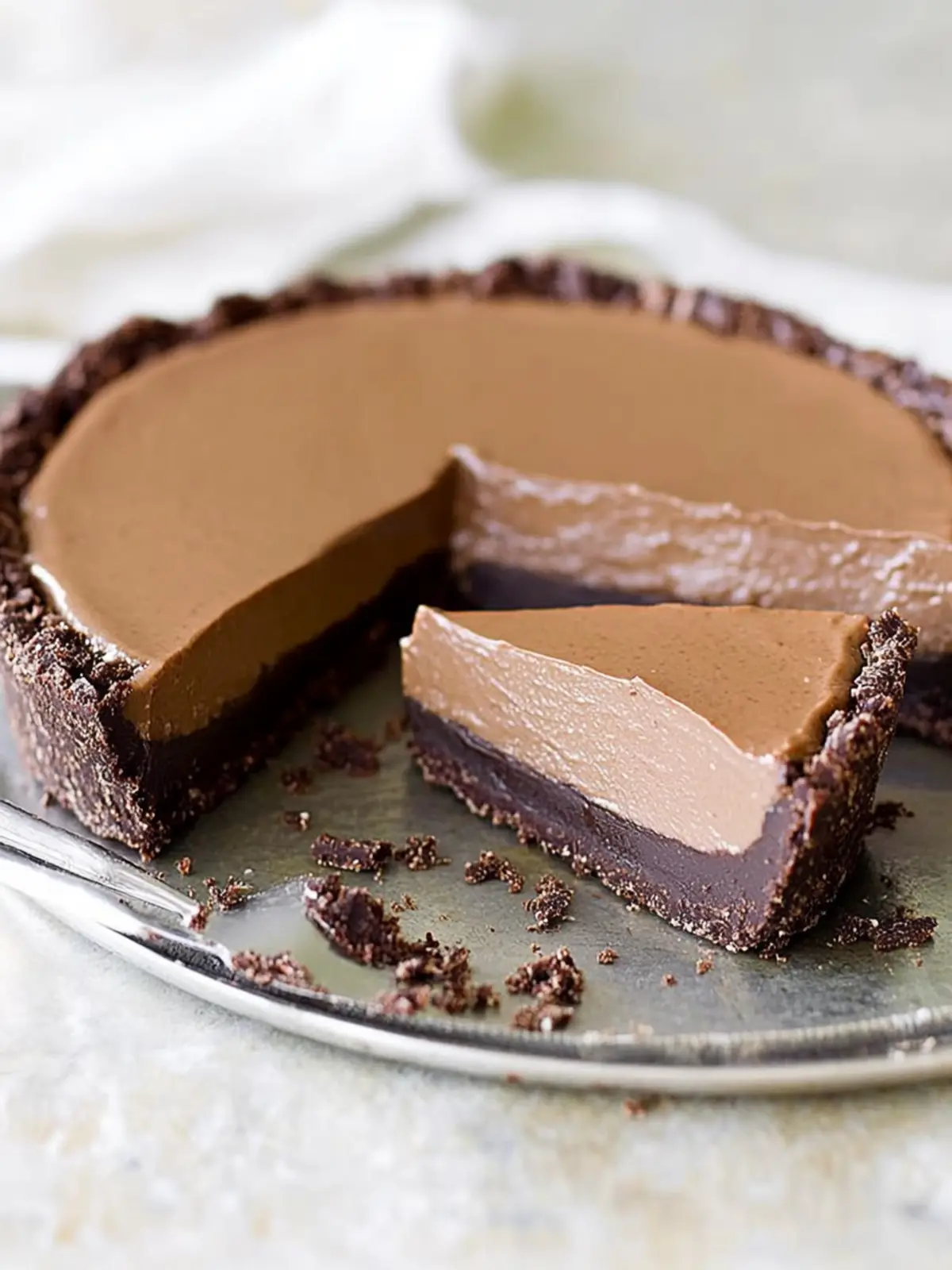 Chocolate Avocado Pie