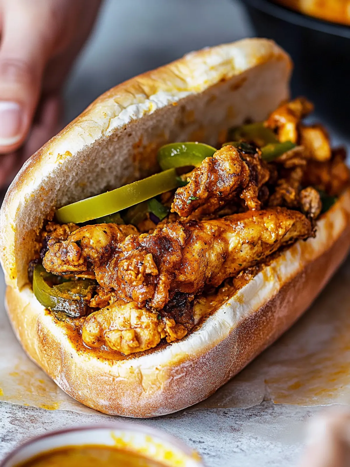 Nashville Hot Chicken Melt