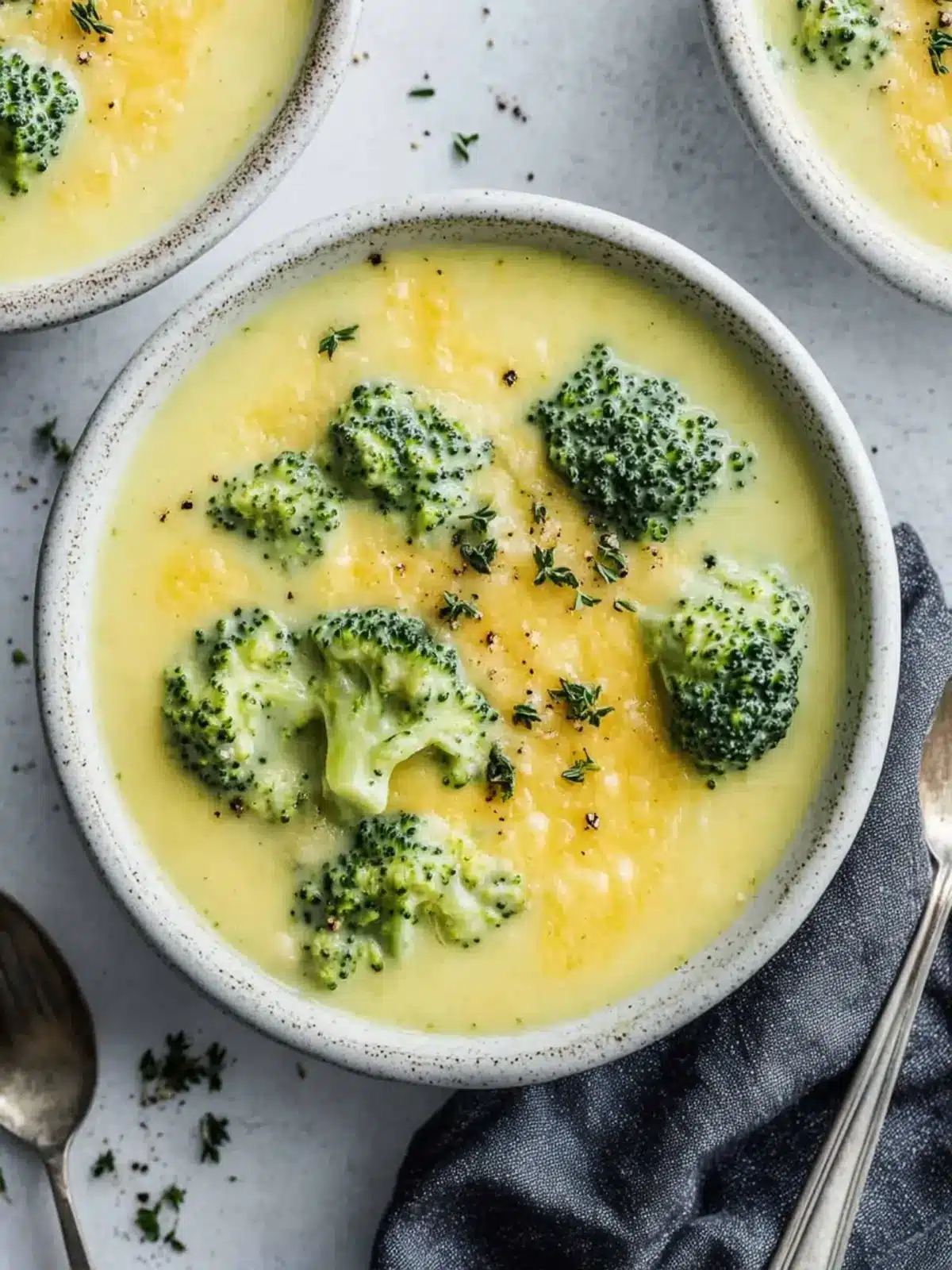 Dreamy Dairy Free Broccoli Cheese Soup