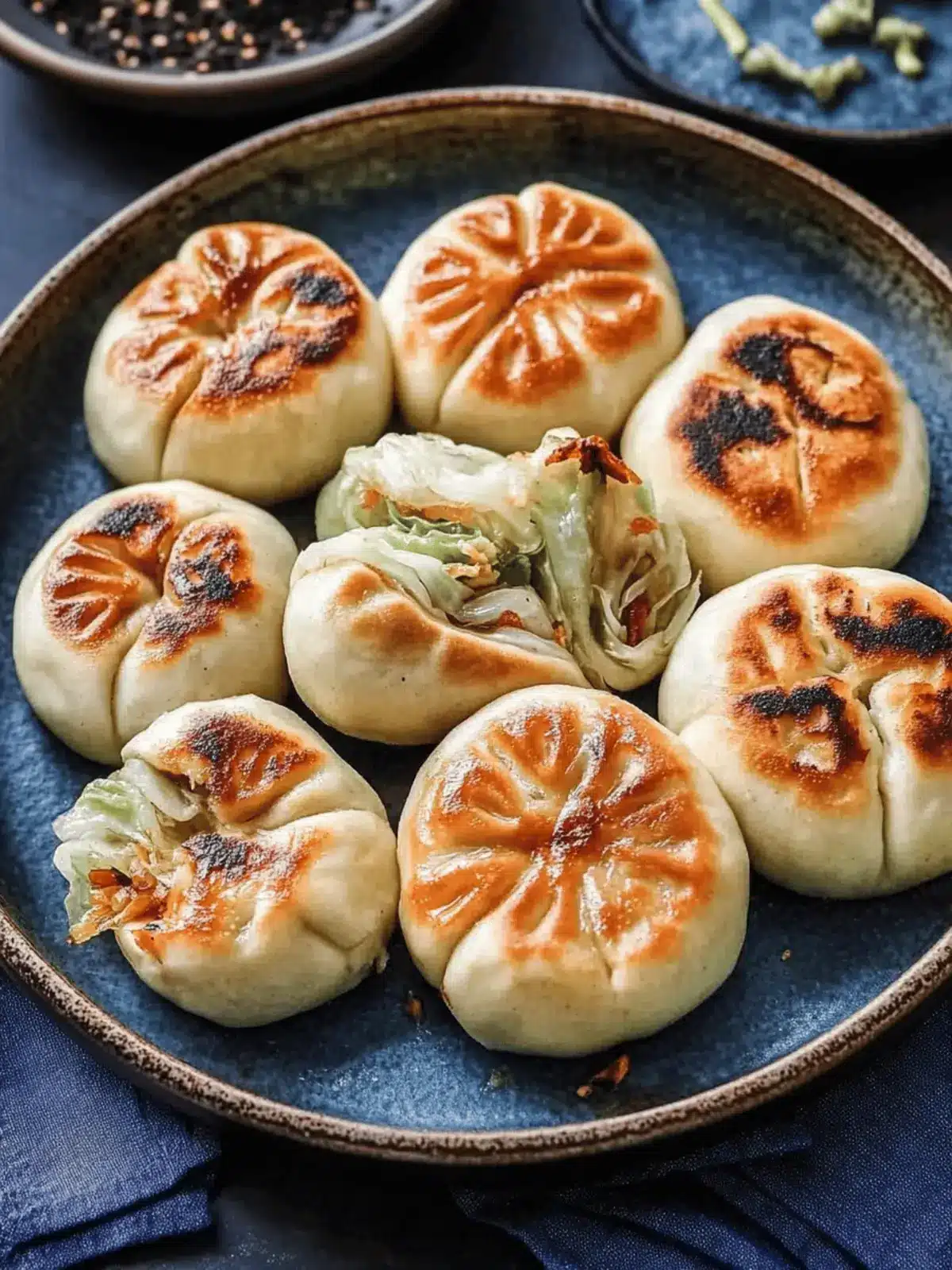 Delicious Pan-Fried Cabbage and Noodle Buns You ll Love 2 Pan-Fried Cabbage and Noodle Buns