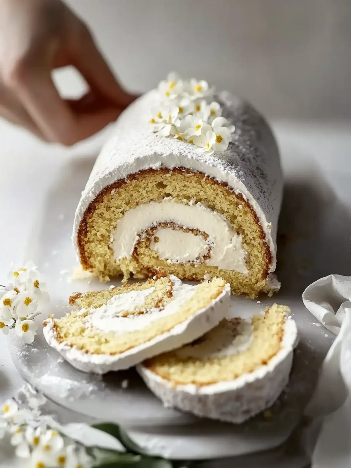 Earl Grey Cake Roll