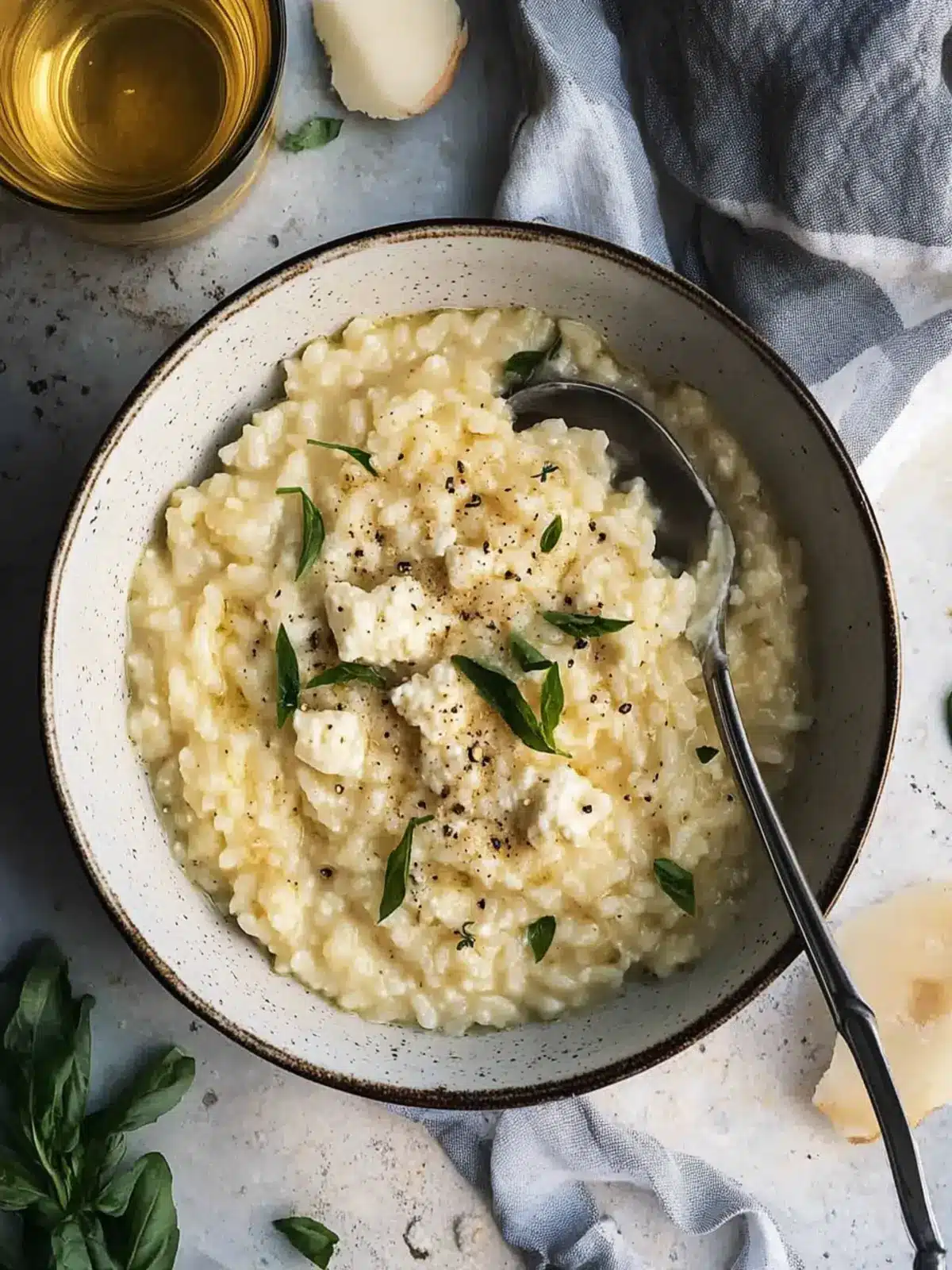Goat Cheese Risotto