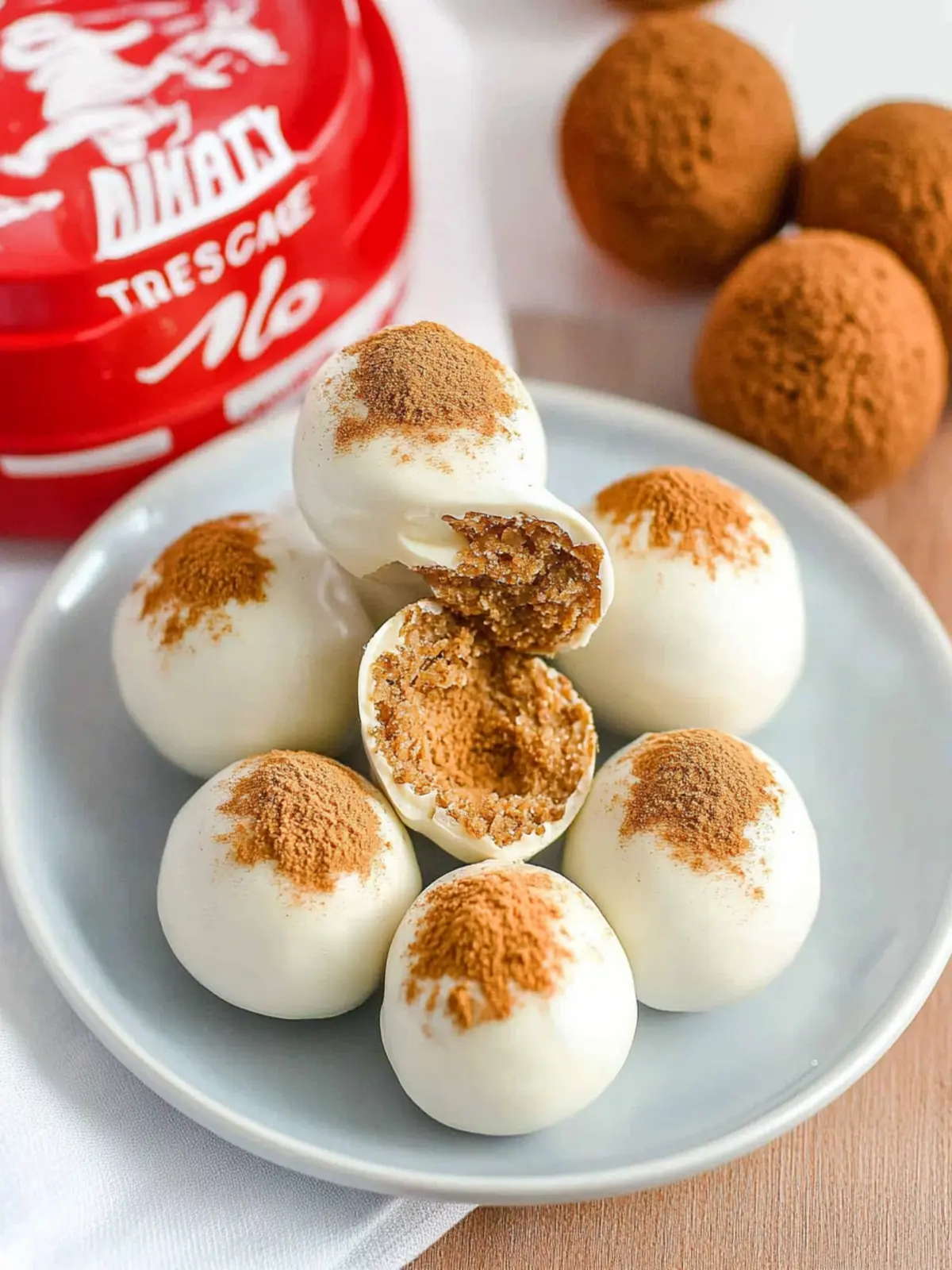No-Bake Biscoff Truffles