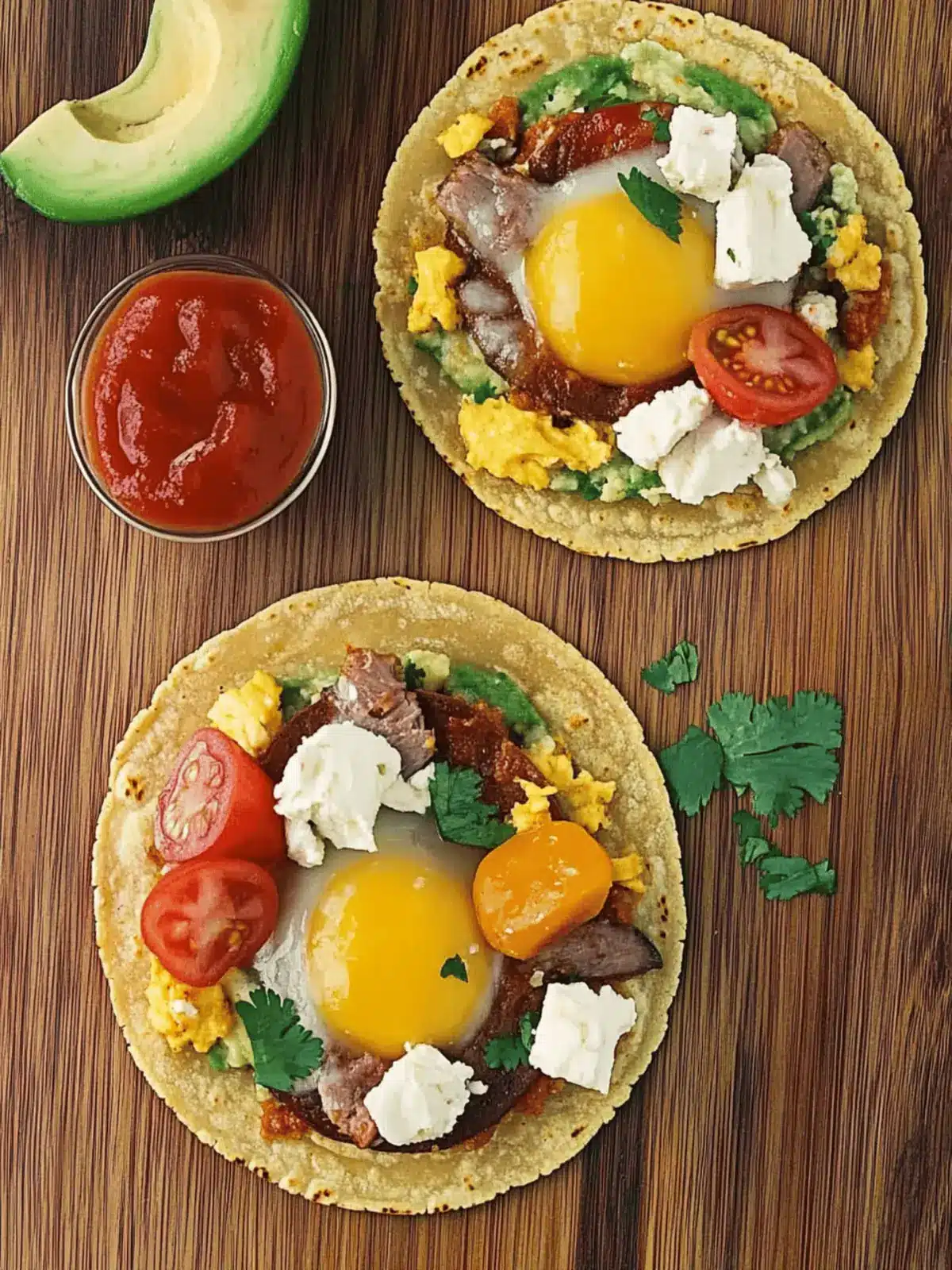 Flavorful Breakfast Tostadas Ready in Just 15 Minutes! 2 Breakfast Tostadas