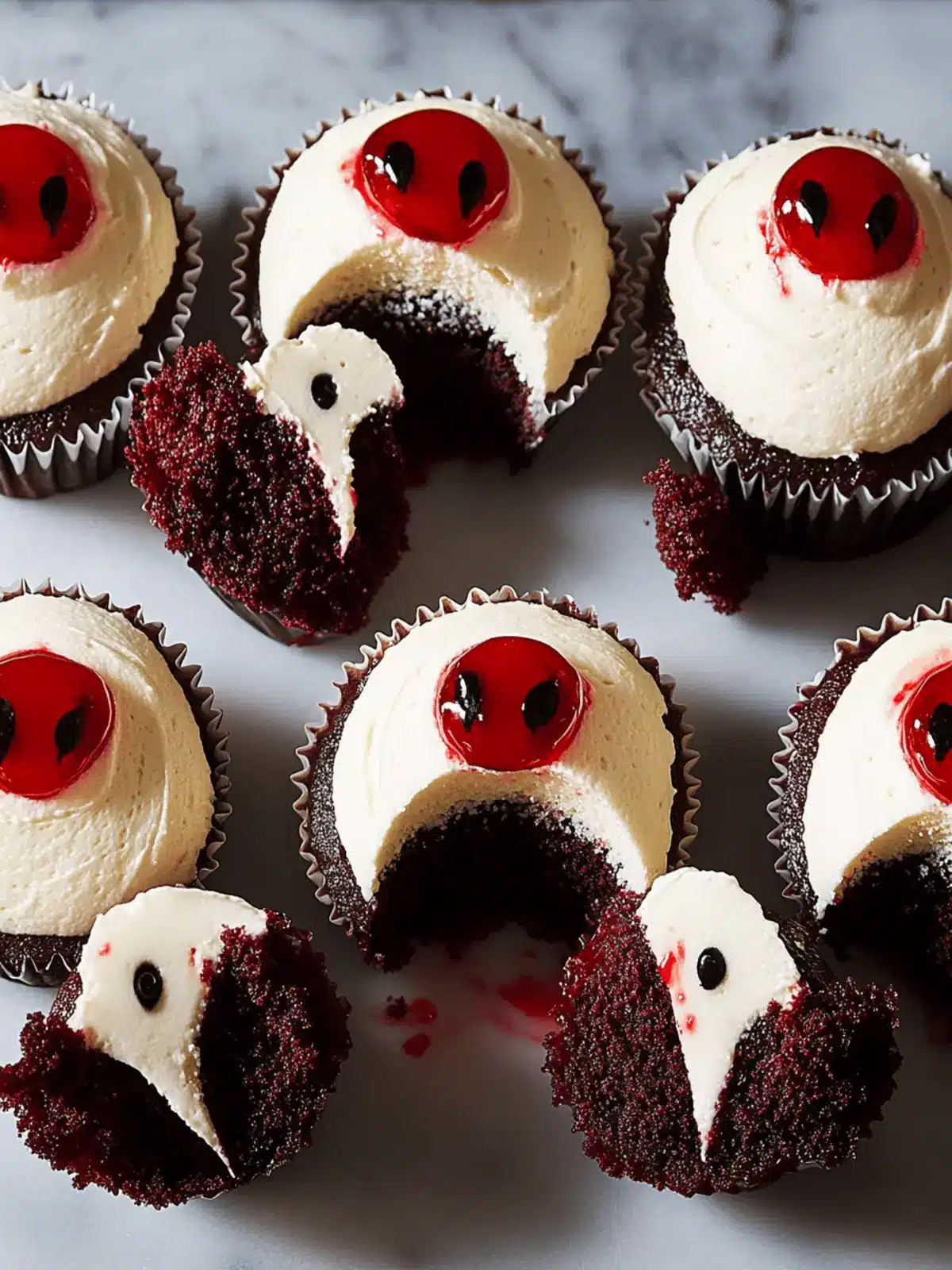 Vampire Cupcakes