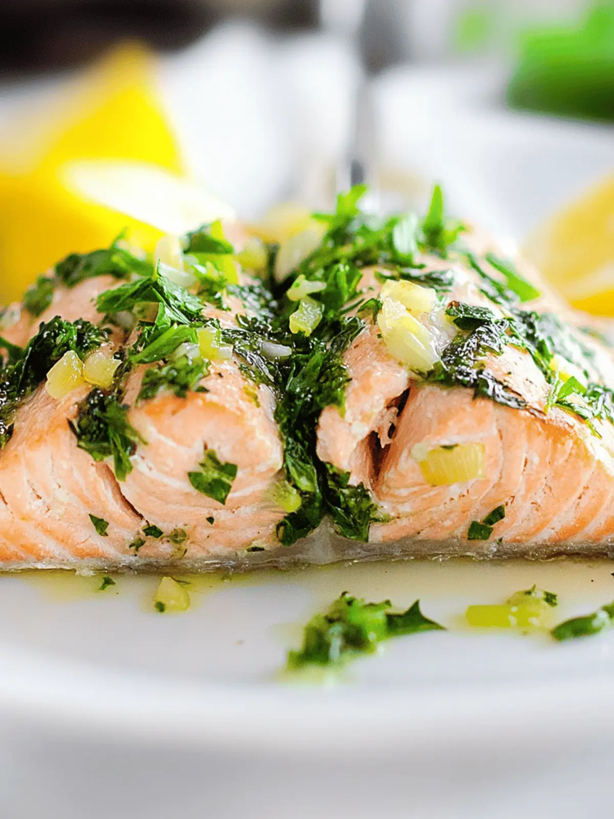 Simple Herb Stuffed Salmon Ready in 20 Minutes or Less