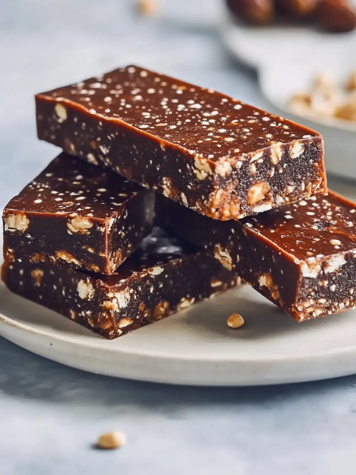No Bake Chocolate and Date Energy Bars