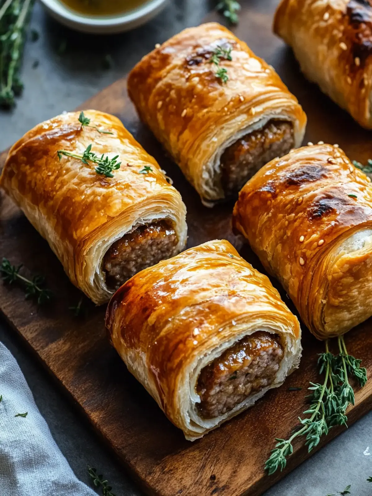 B85 Beef Sausage Rolls