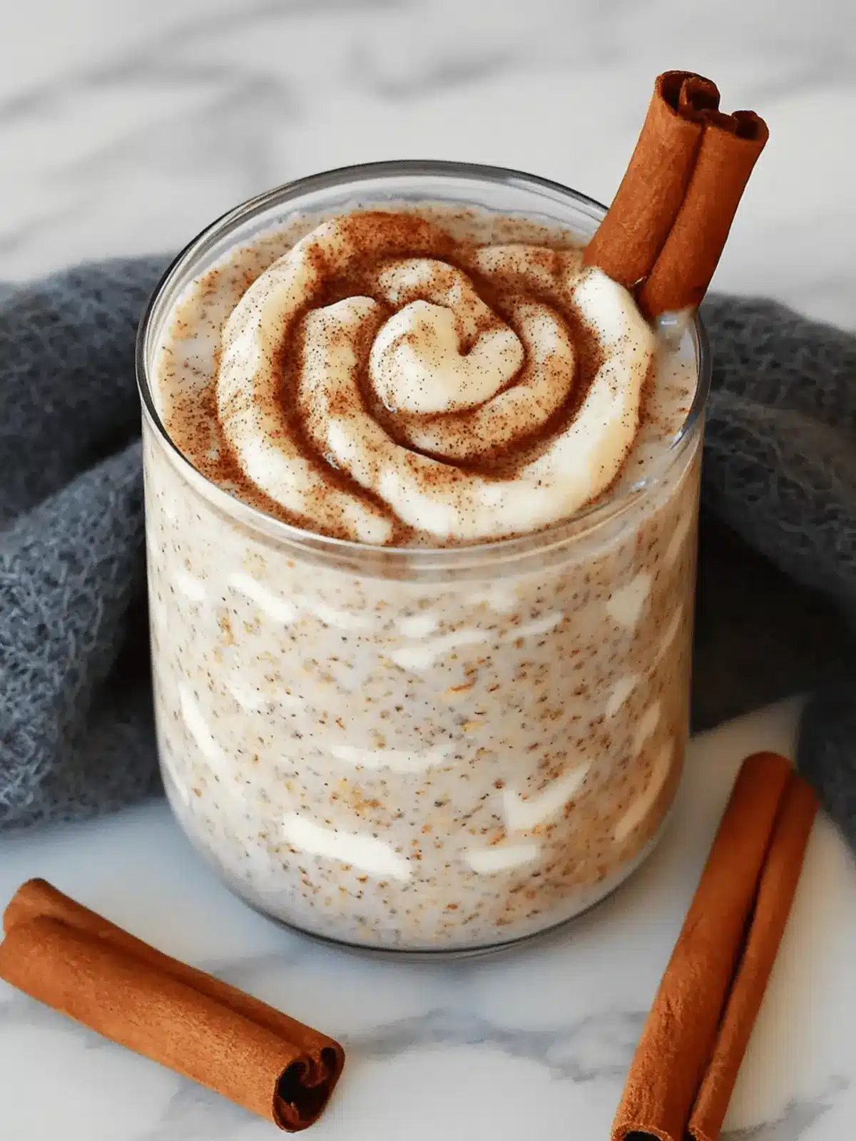 Cinnamon Roll Overnight Oats for an Energizing Breakfast Kick 2 Cinnamon Roll Overnight Oats