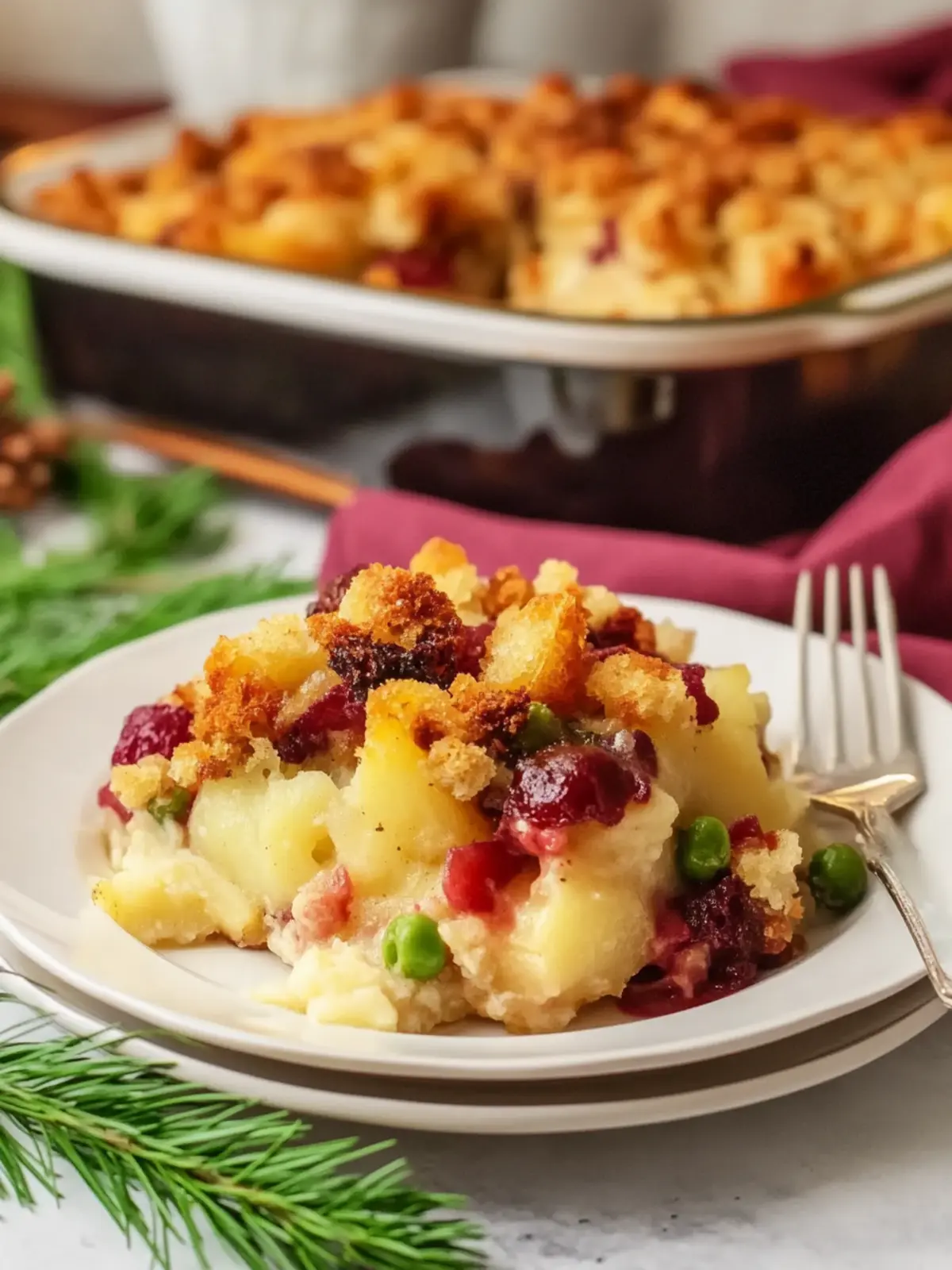 Thanksgiving Leftover Casserole