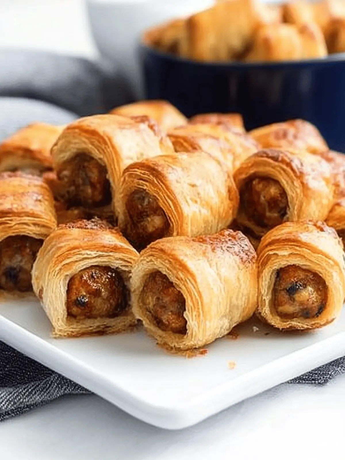 Savory Sausage Rolls Your New Favorite Party Snack 2 Sausage Rolls
