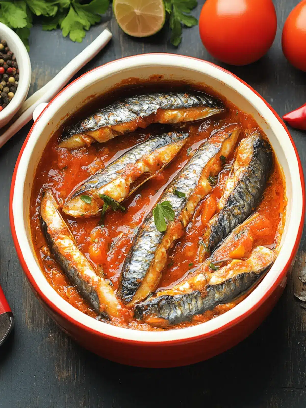 Canned Sardines in Tomato Sauce