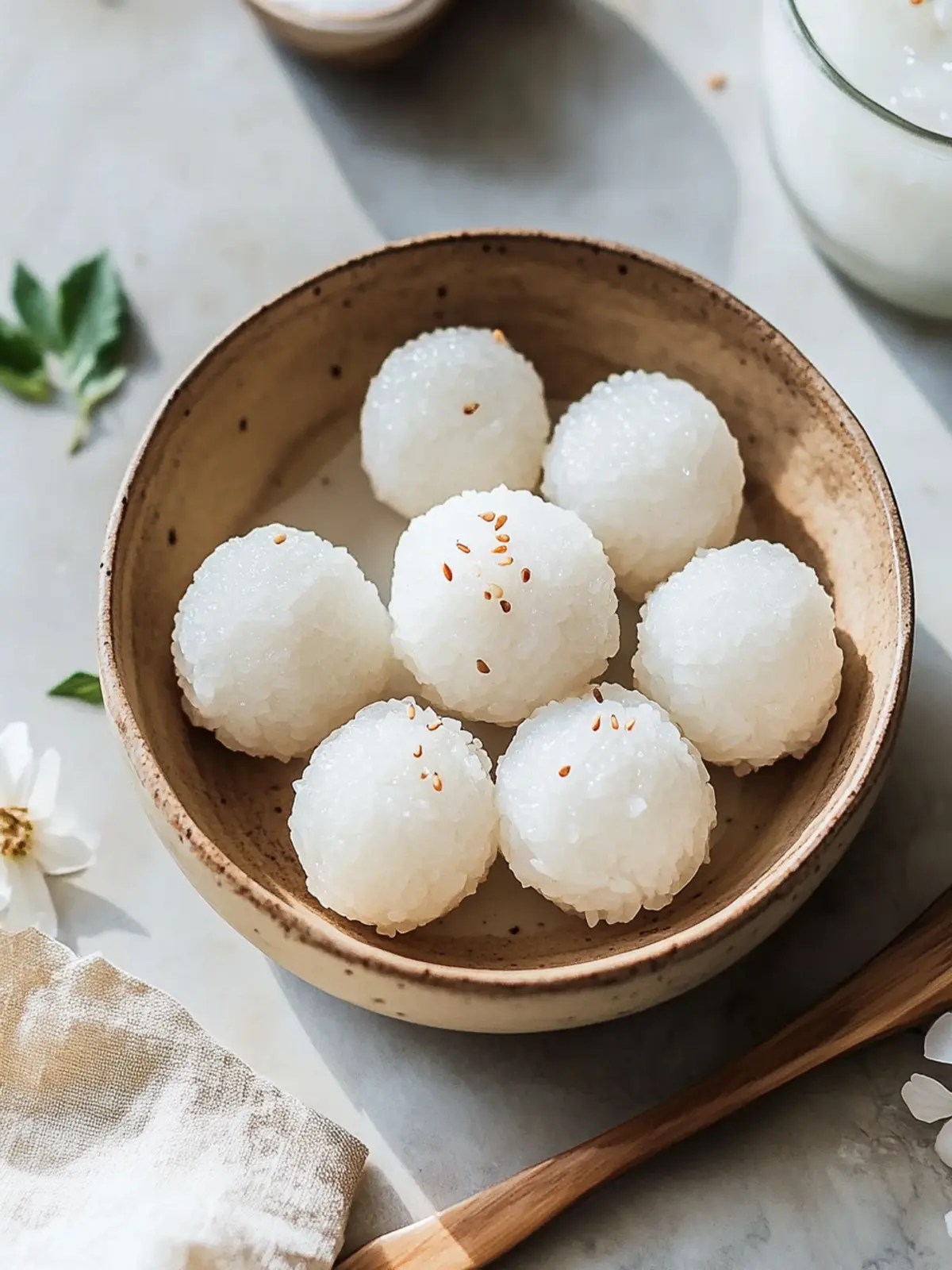 Delicious Sticky Rice Balls