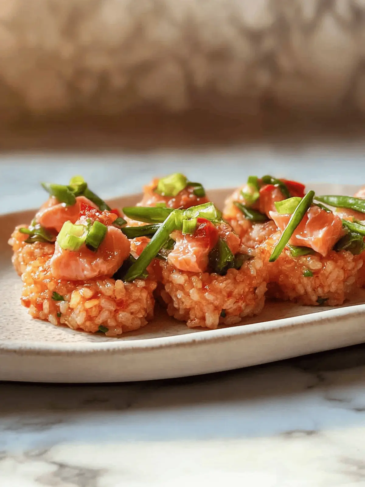 Crispy Rice with Spicy Salmon: Your New Sushi Night Delight 4 Crispy Rice with Spicy Salmon