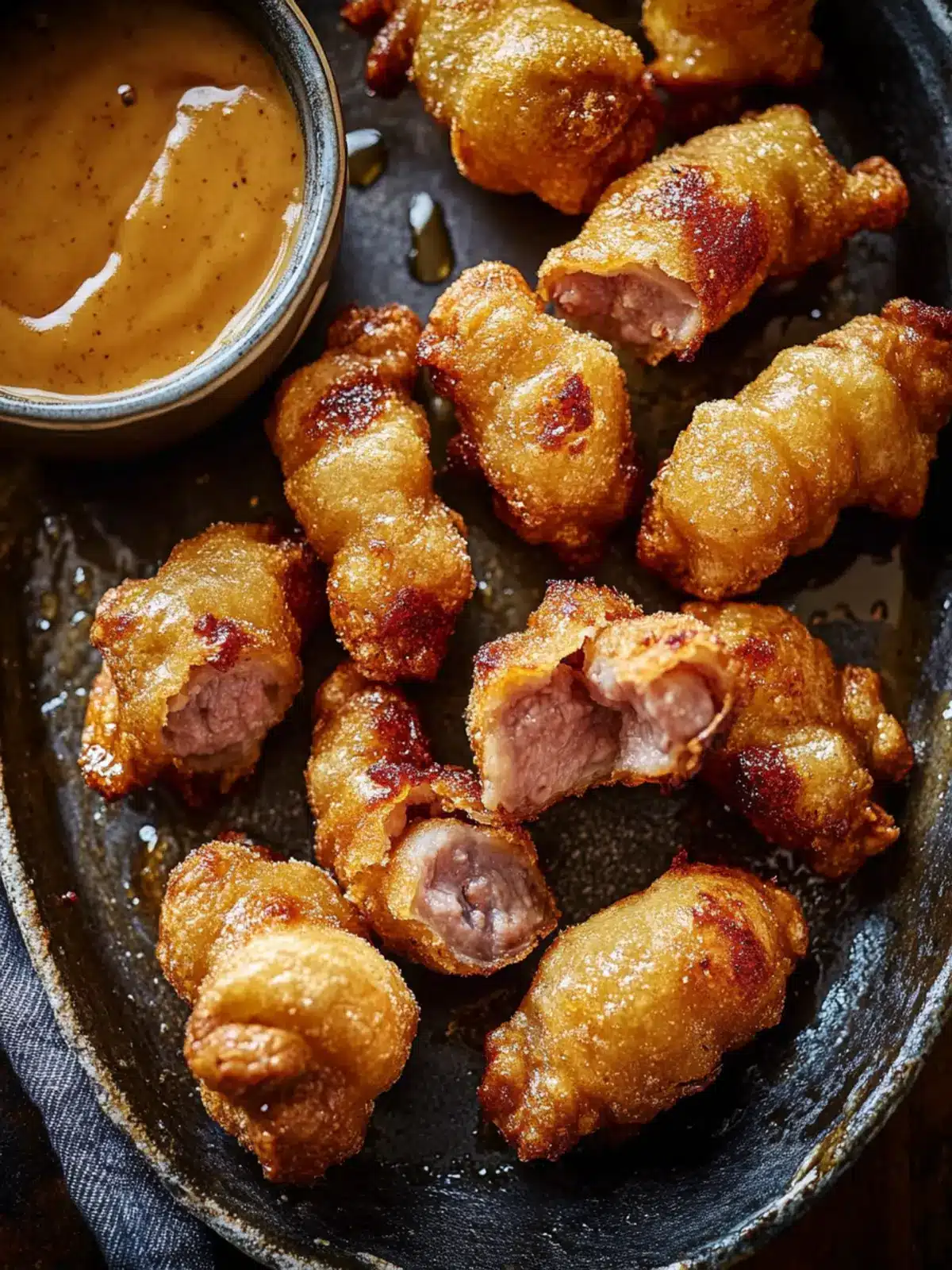 Battered pigs in blankets recipe