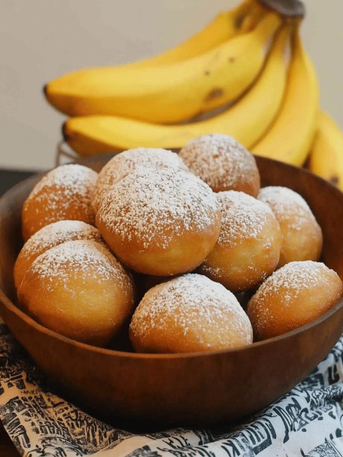 Banana Puff Puff (Beignets)